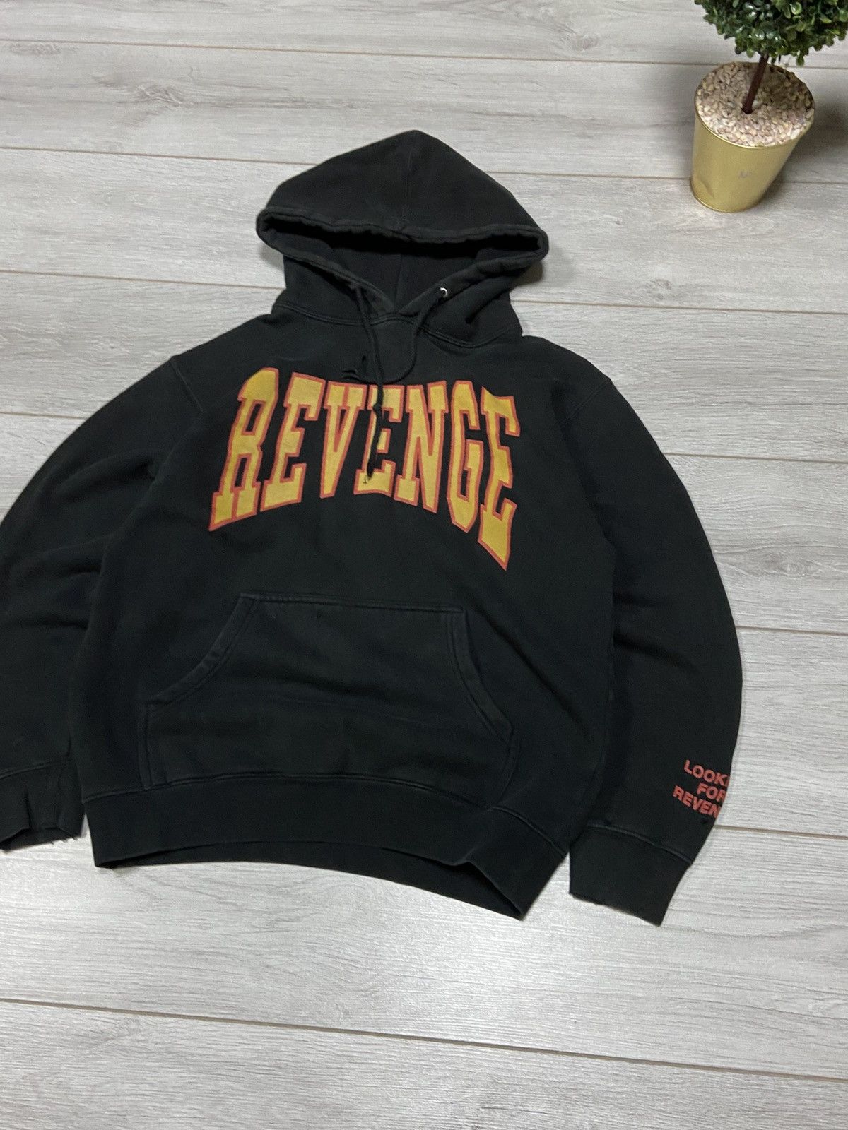 Revenge Revenge independent distressed summer sixteen hoodie faded Size US S / EU 44-46 / 1 - 3 Thumbnail