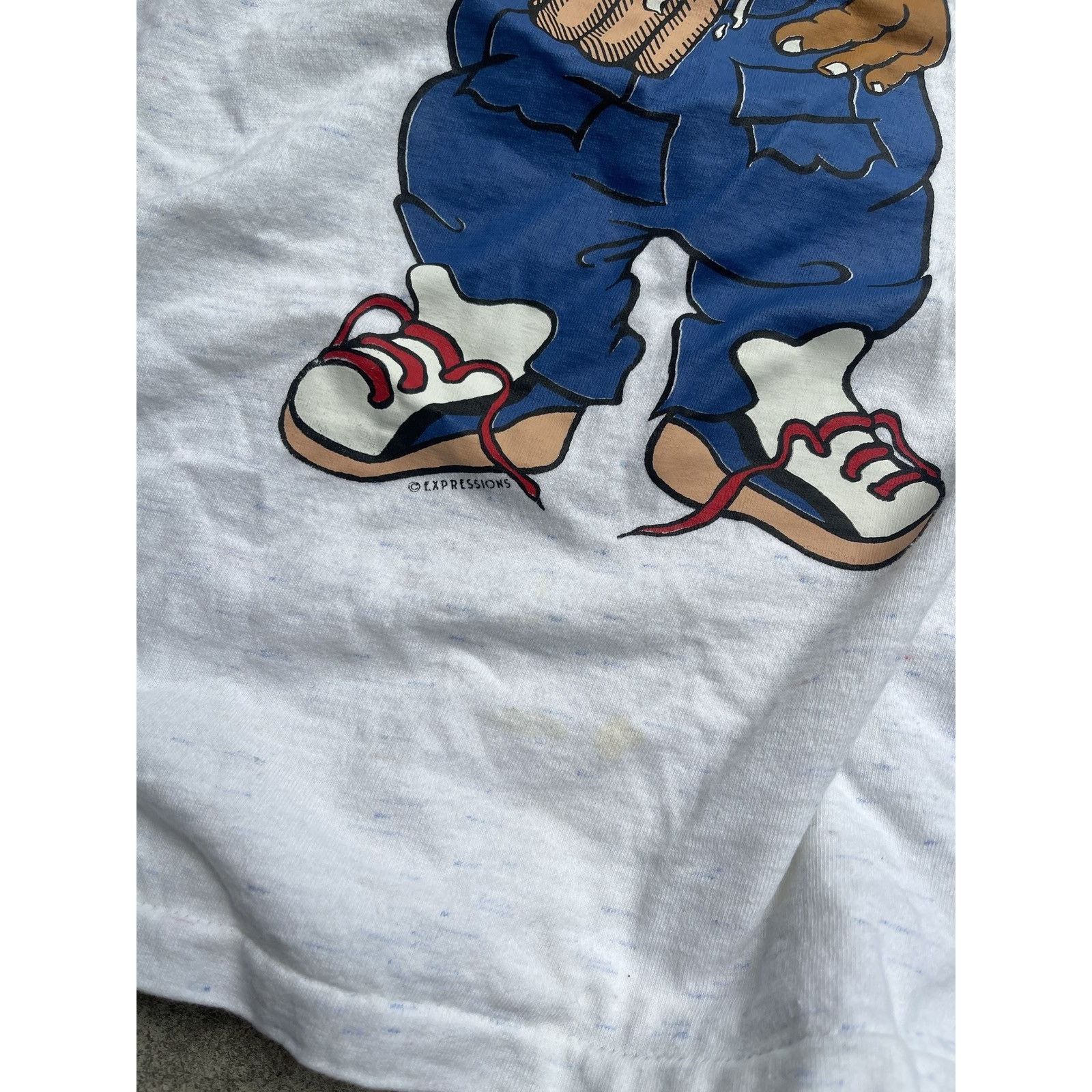 Vintage VINTAGE 90s DRUNK WASTED TAZ PARODY HUMOR TEE SHIRT Size US L / EU 52-54 / 3 - 8 Thumbnail