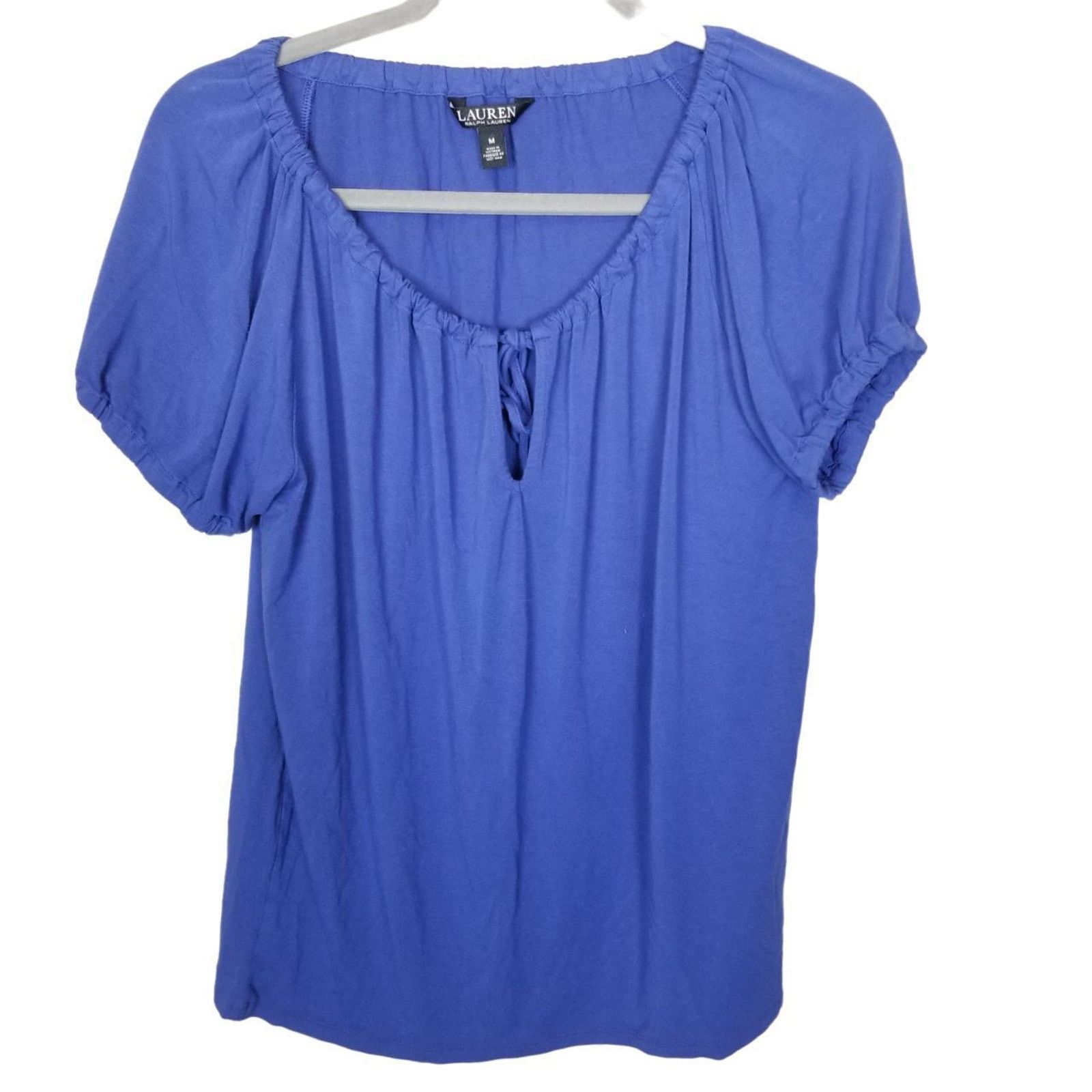Lauren Ralph Lauren Lauren Ralph Lauren Womens Tunic Top Size M Stretch Classic Size M / US 6-8 / IT 42-44 - 1 Thumbnail