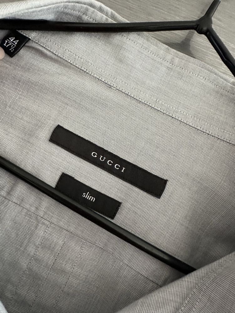 Gucci Gucci GG Logo Vintage Shirt Size US L / EU 52-54 / 3 - 3 Thumbnail
