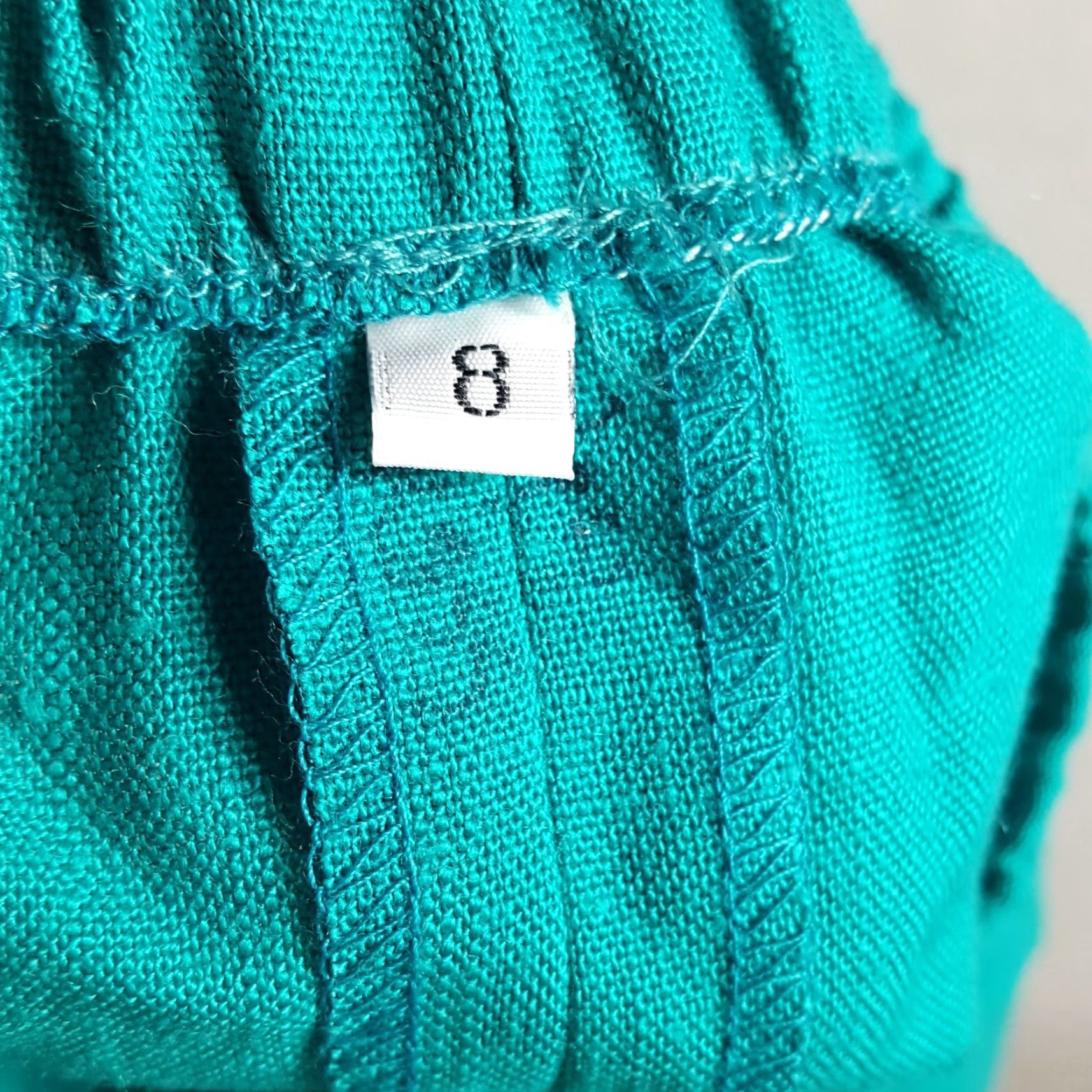 Altea Vintage Women's 8 Skirt - Knee Length, Straight & Pencil, High Rise, Stretch, Cotton, Blue, 90s, Y2K, Retro, All Seasons Size 30" / US 8 / IT 44 - 6 Thumbnail
