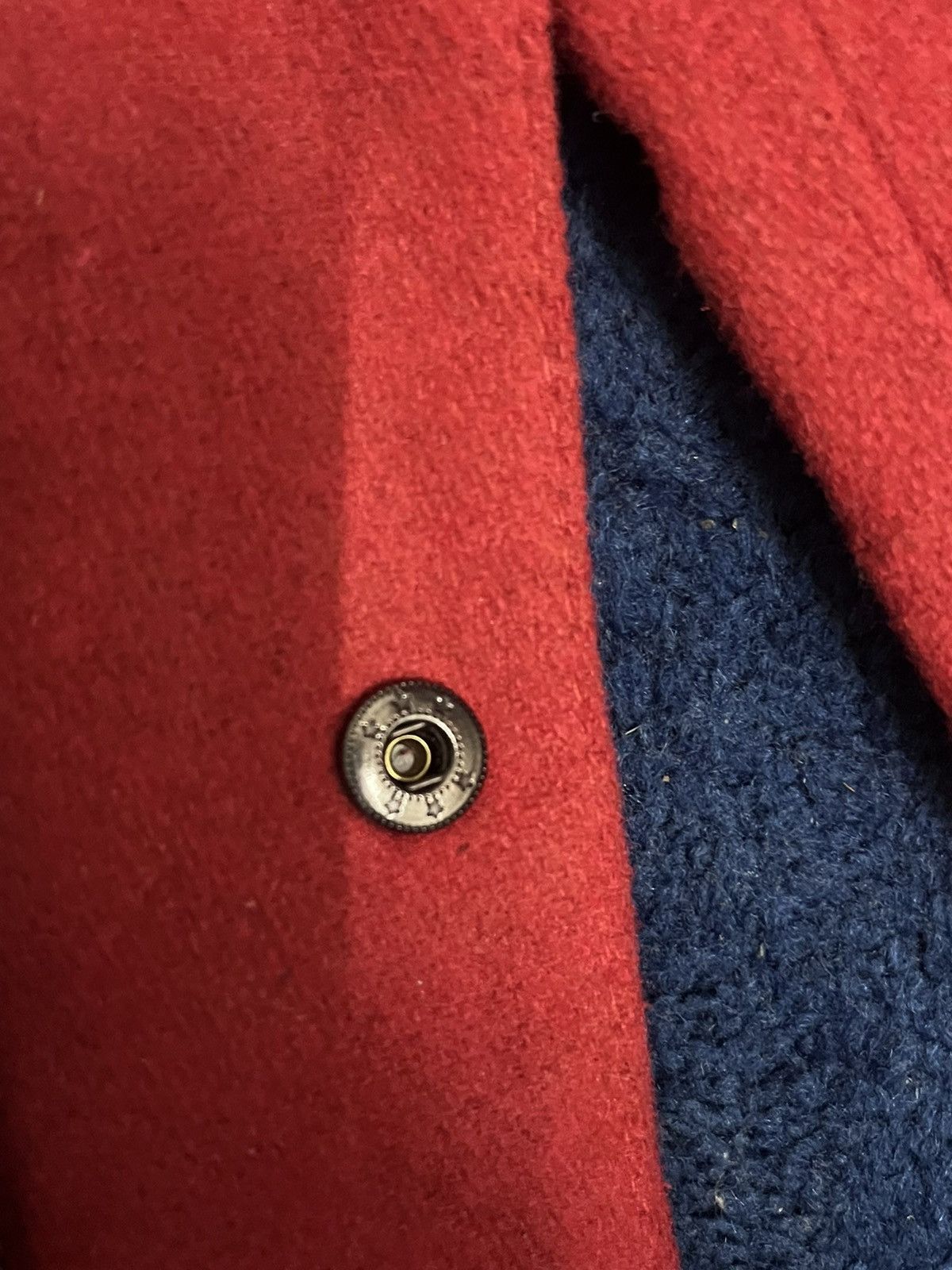 Seditionaries × Vintage Vintage Red Another Side Square Faux fur Style Jacket Size US M / EU 48-50 / 2 - 7 Thumbnail