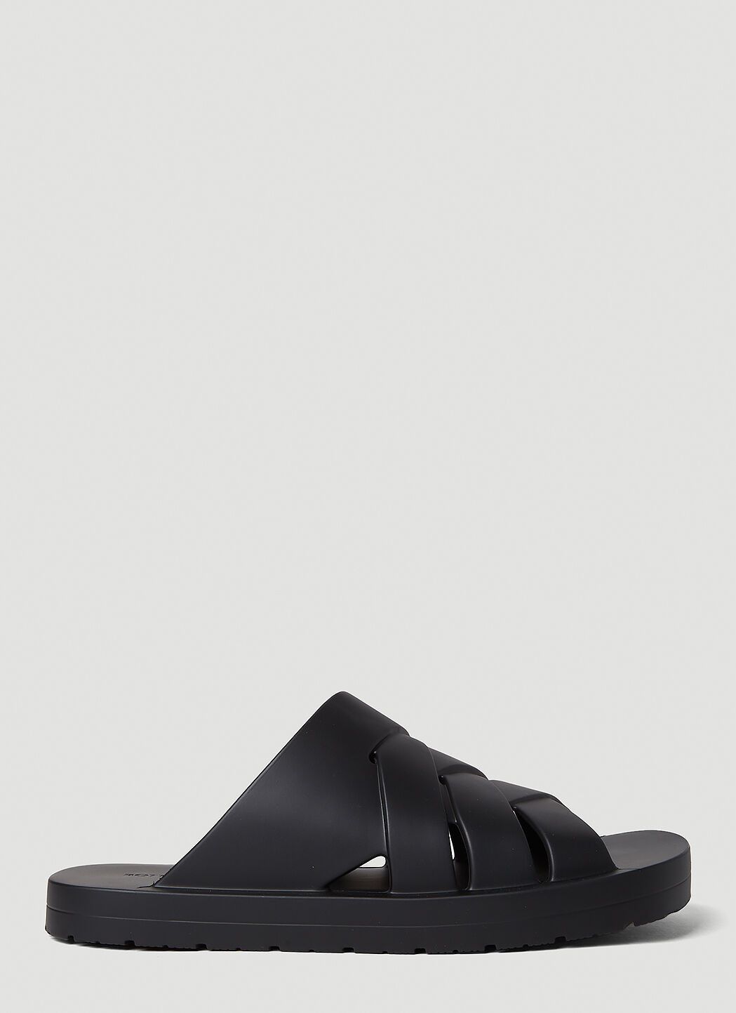 Bottega Veneta o1lf3ng10525 Flinston Slides in Black Size US 7 / EU 40 - 1 Thumbnail