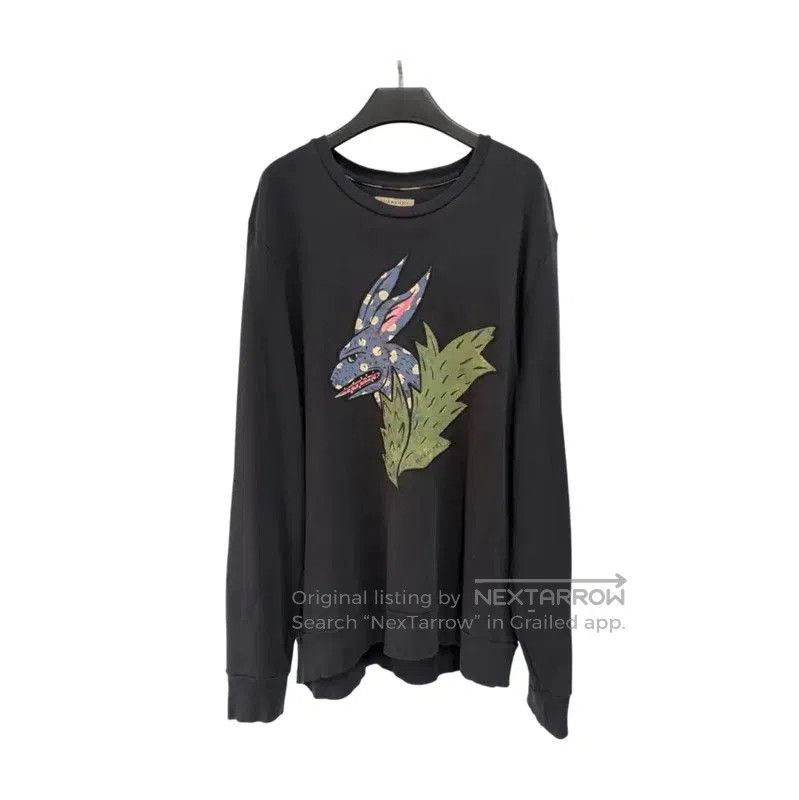 Burberry Burberry Black XXL Men's Sweatshirt with Artwork. Size US XXL / EU 58 / 5 - 1 Thumbnail