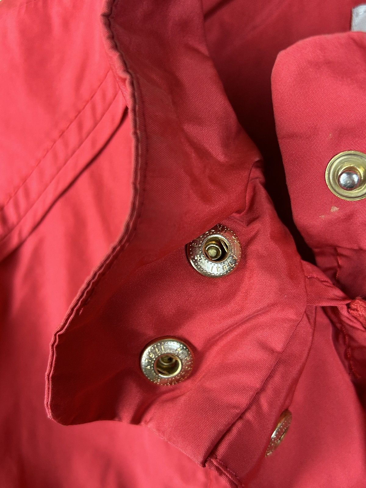 Moncler Moncler Red Rain Jacket Nylon Coat Size 4 Size L / US 10 / IT 46 - 12 Thumbnail