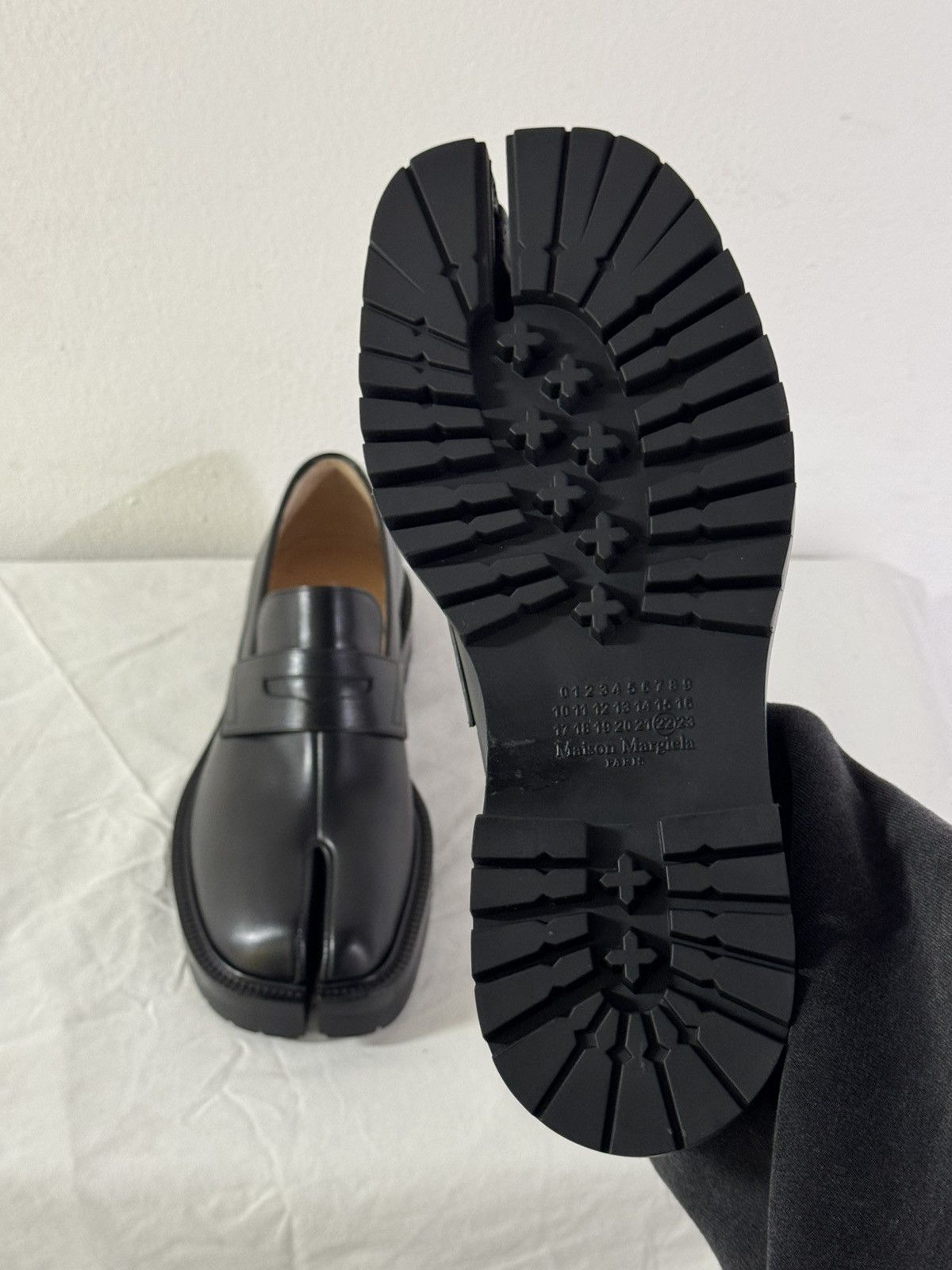 Maison Margiela Maison Margiela Tabi Platform Loafers - Black 45 Size US 12 / EU 45 - 7 Thumbnail