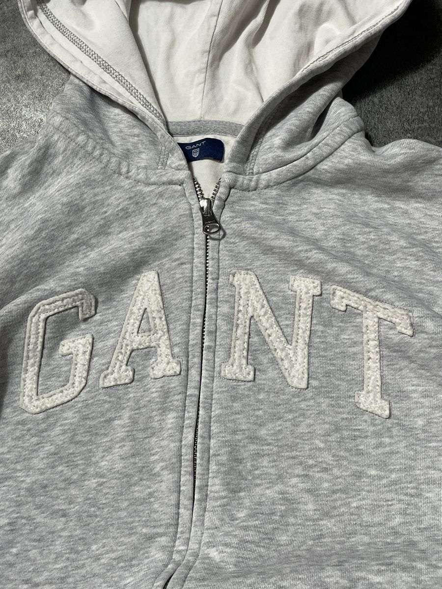 Gant 🔥RARE🔥Gant Vintage Y2K Hoodie Zip Spellout Size XS / US 0-2 / IT 36-38 - 4 Thumbnail
