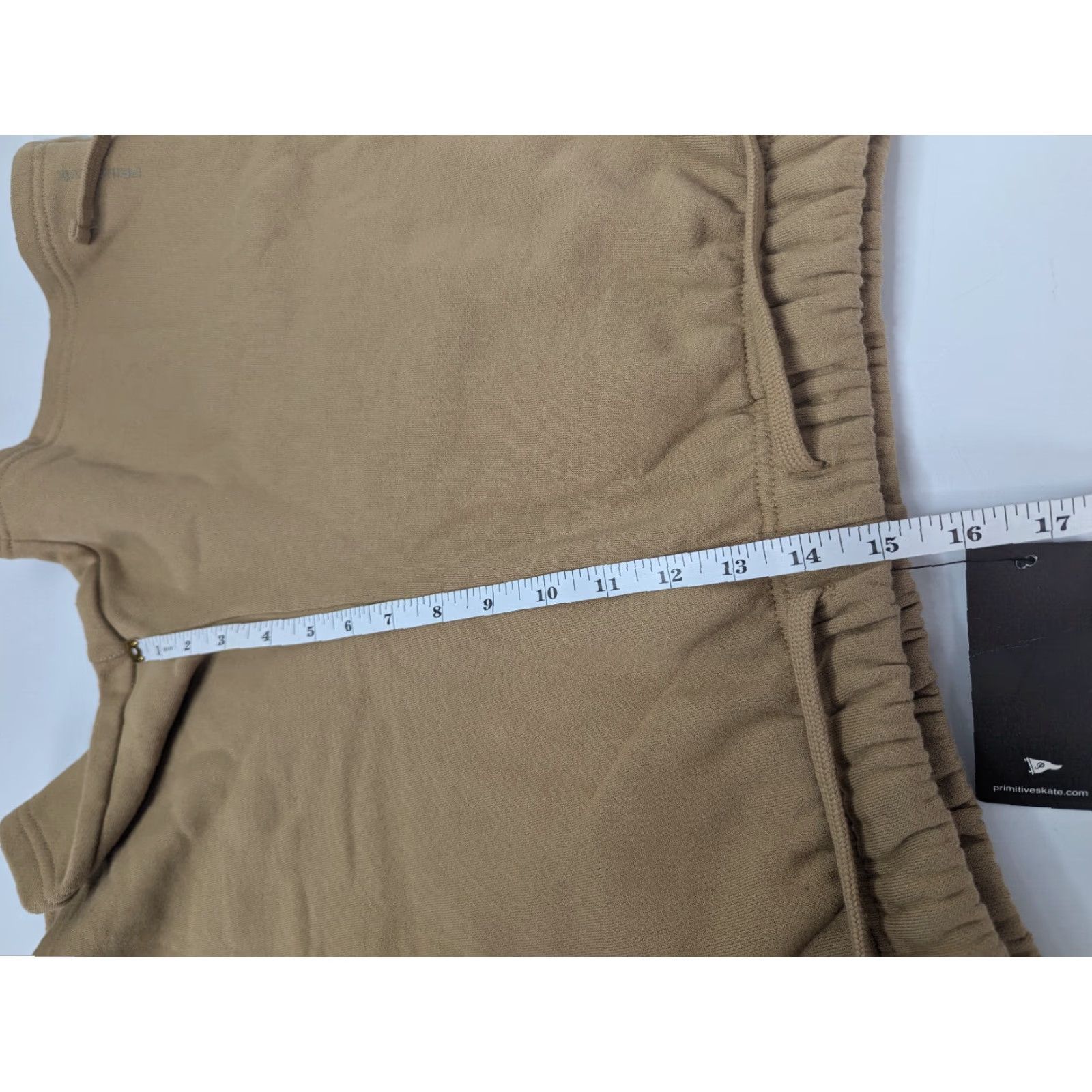 Primitive NWT Primitive Shorts Skateboard Drawcord Sweat Mens Small Khaki Tan Casual Size US 29 - 4 Thumbnail