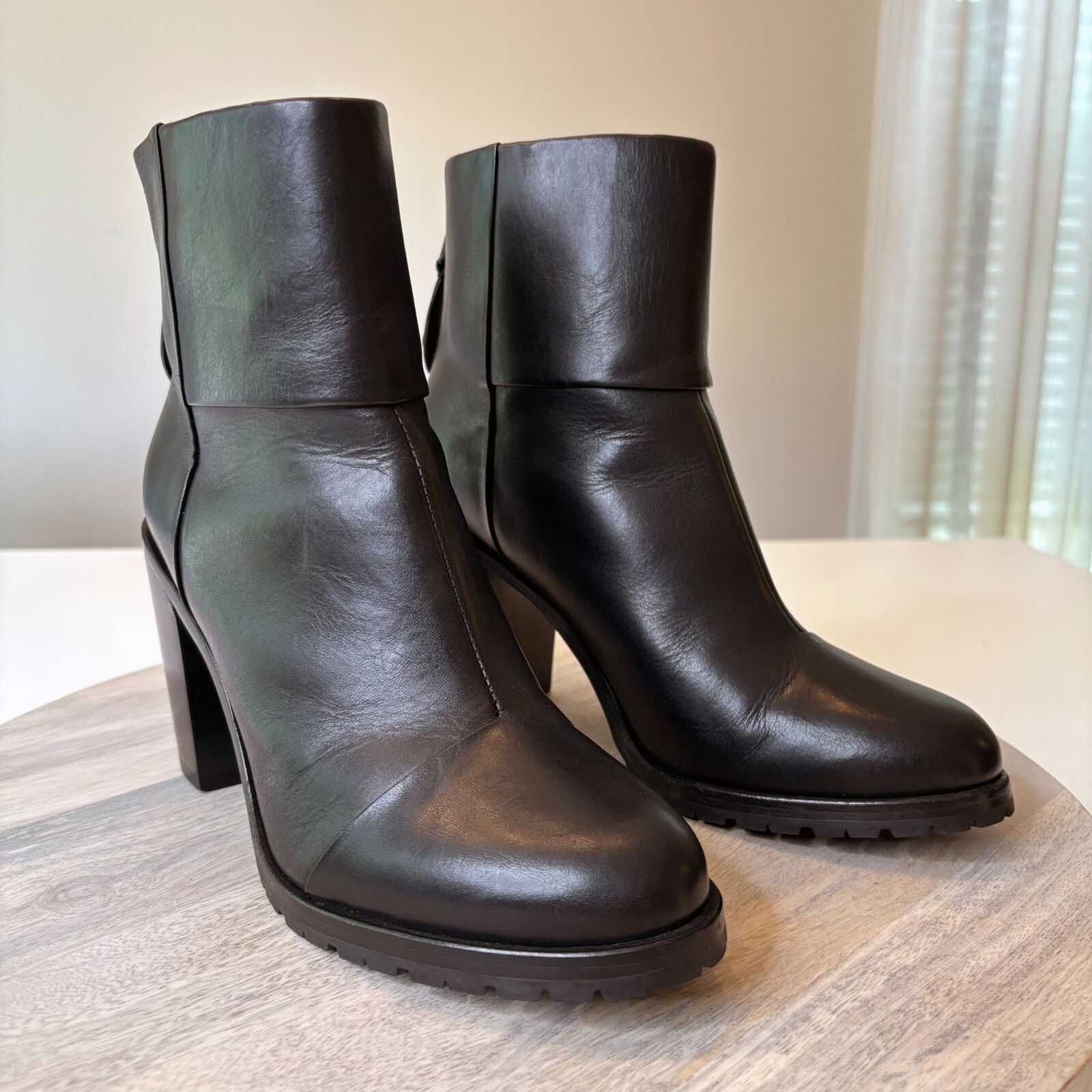 Rag & Bone Rag & Bone Newbury Black Ankle Boots Booties EU 38.5 US 8.5 Size US 8.5 / IT 38.5 - 1 Thumbnail
