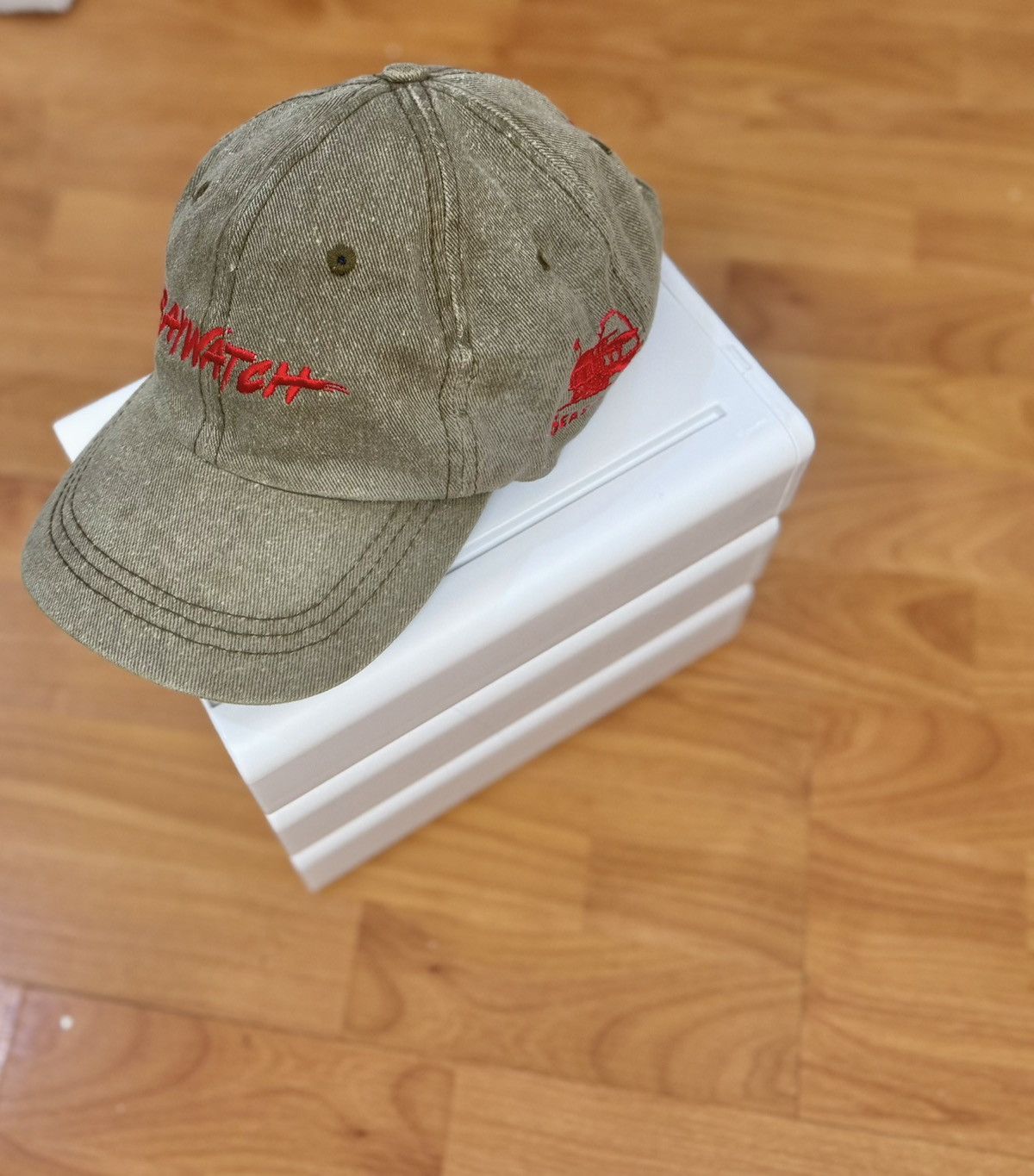Vintage Baywatch “Film Crew” “Season 6” Hat Canvas Limited Edition Size ONE SIZE - 6 Thumbnail