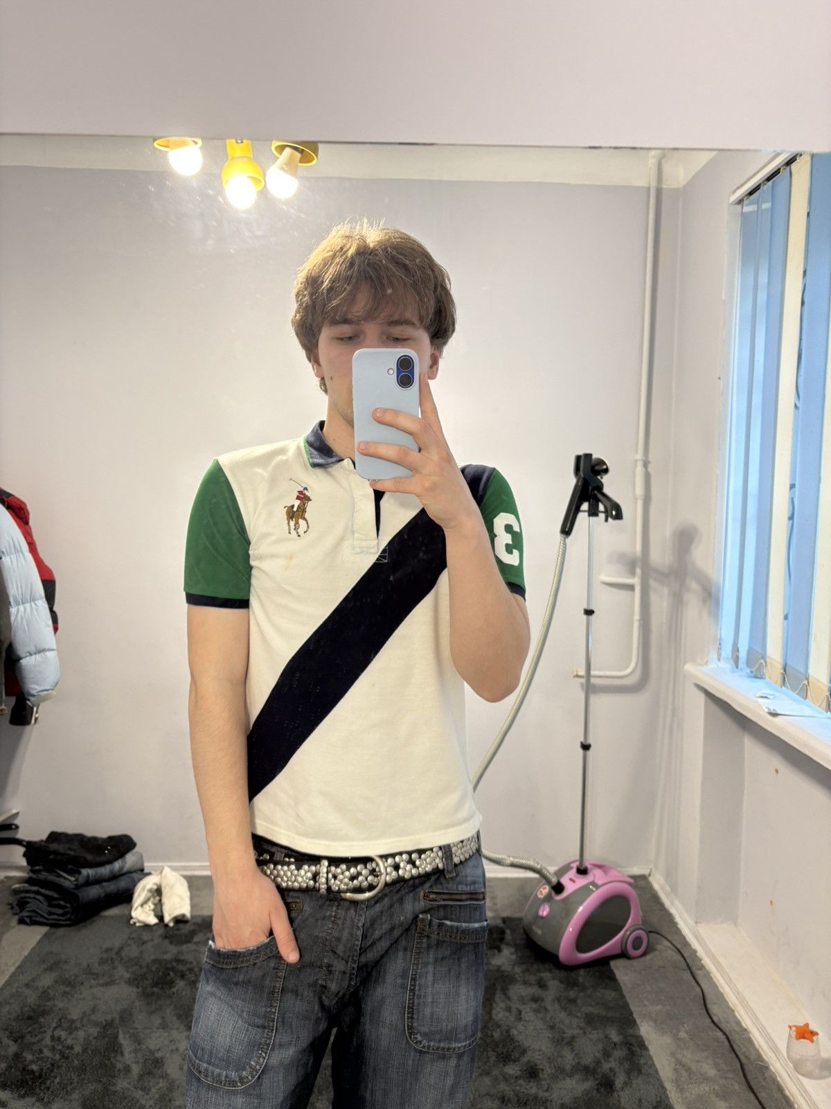 Polo Ralph Lauren Polo Ralph Lauren Y2K Chief Keef Style Polo Tee Size US S / EU 44-46 / 1 - 6 Thumbnail