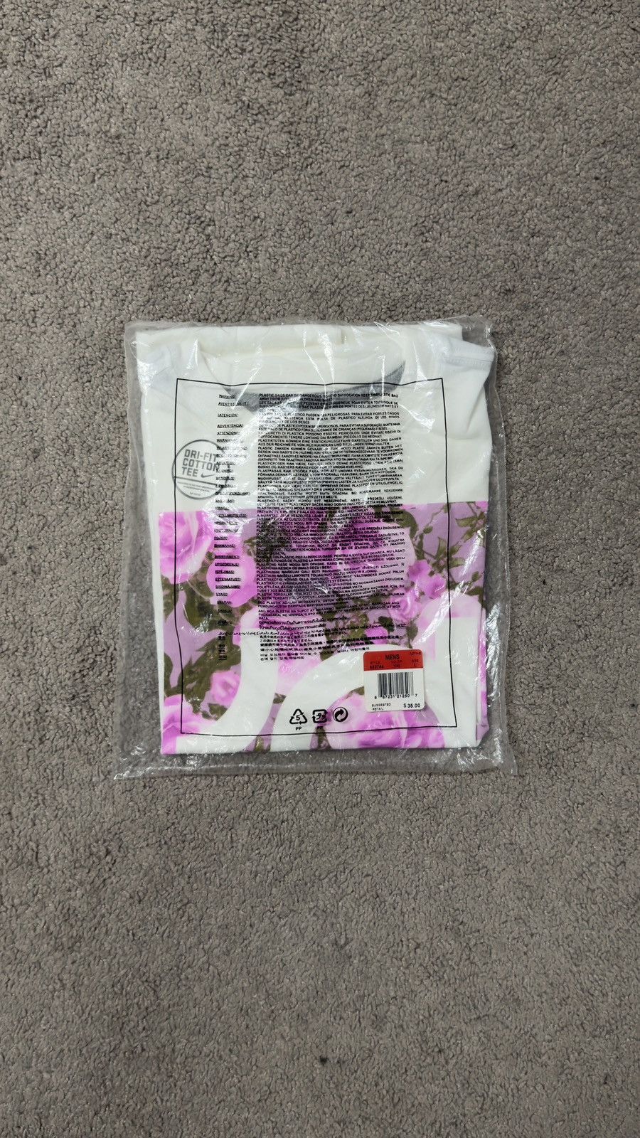 Nike KD 6 Aunt Pearl Men's T-Shirt Size US L / EU 52-54 / 3 - 3 Thumbnail