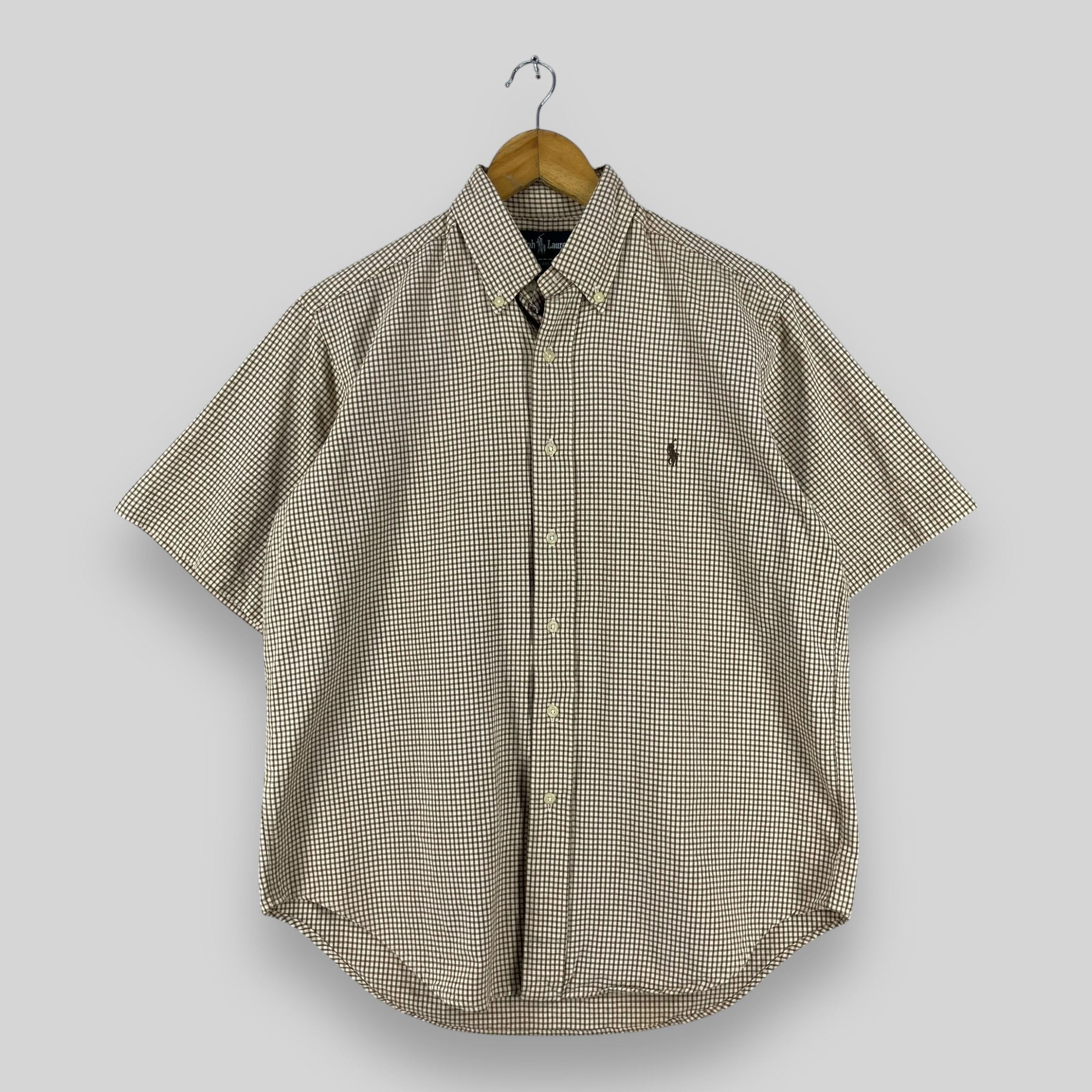 Vintage 90's POLO Ralph Lauren Checkered Gingham Flannel