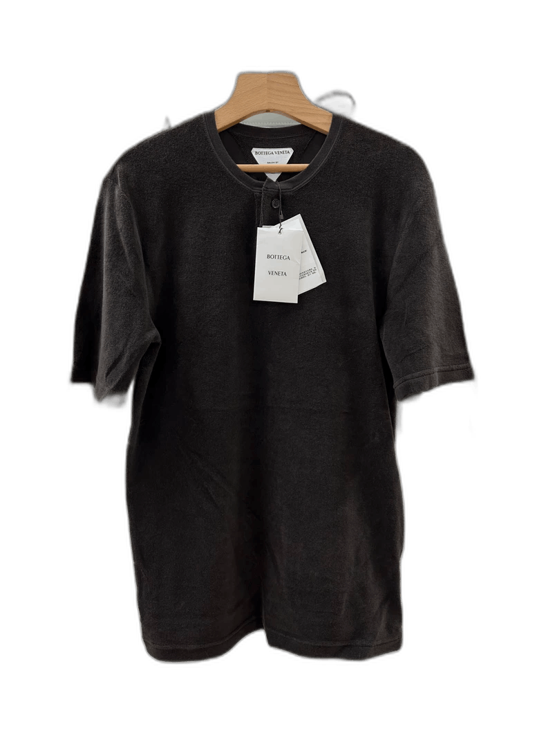 Bottega Veneta Bottega Veneta Velvet Round Neck T-Shirt-yf Size US XS / EU 42 / 0 - 1 Thumbnail
