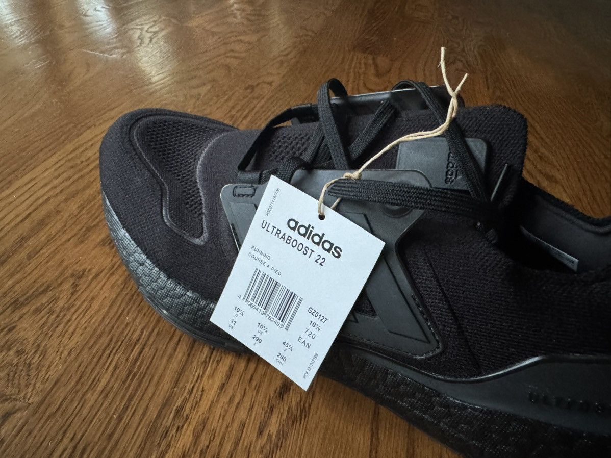 Adidas 11 Ultraboost Triple Black 22 1.0 DNA 5.0 2 20 21 1 350 Size US 11 / EU 44 - 9 Thumbnail