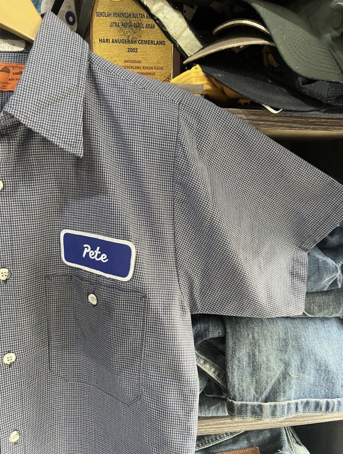 Red Kap 🔥Vintage Red Kap Ford Patches Shirt Size US S / EU 44-46 / 1 - 6 Thumbnail