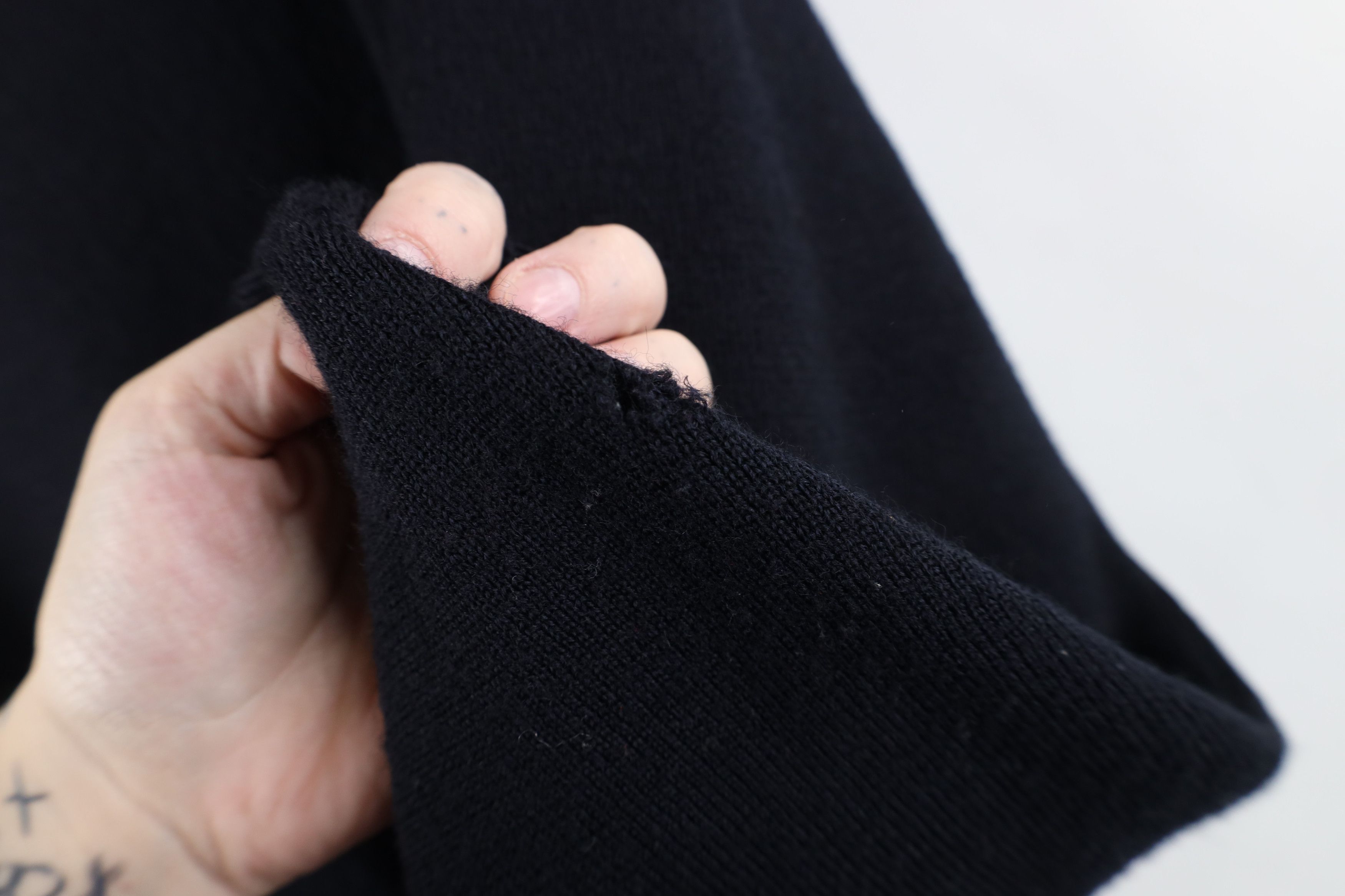 Vintage Vintage 90s Streetwear Wool Blend Knit Mock Neck Sweater Size US M / EU 48-50 / 2 - 9 Thumbnail