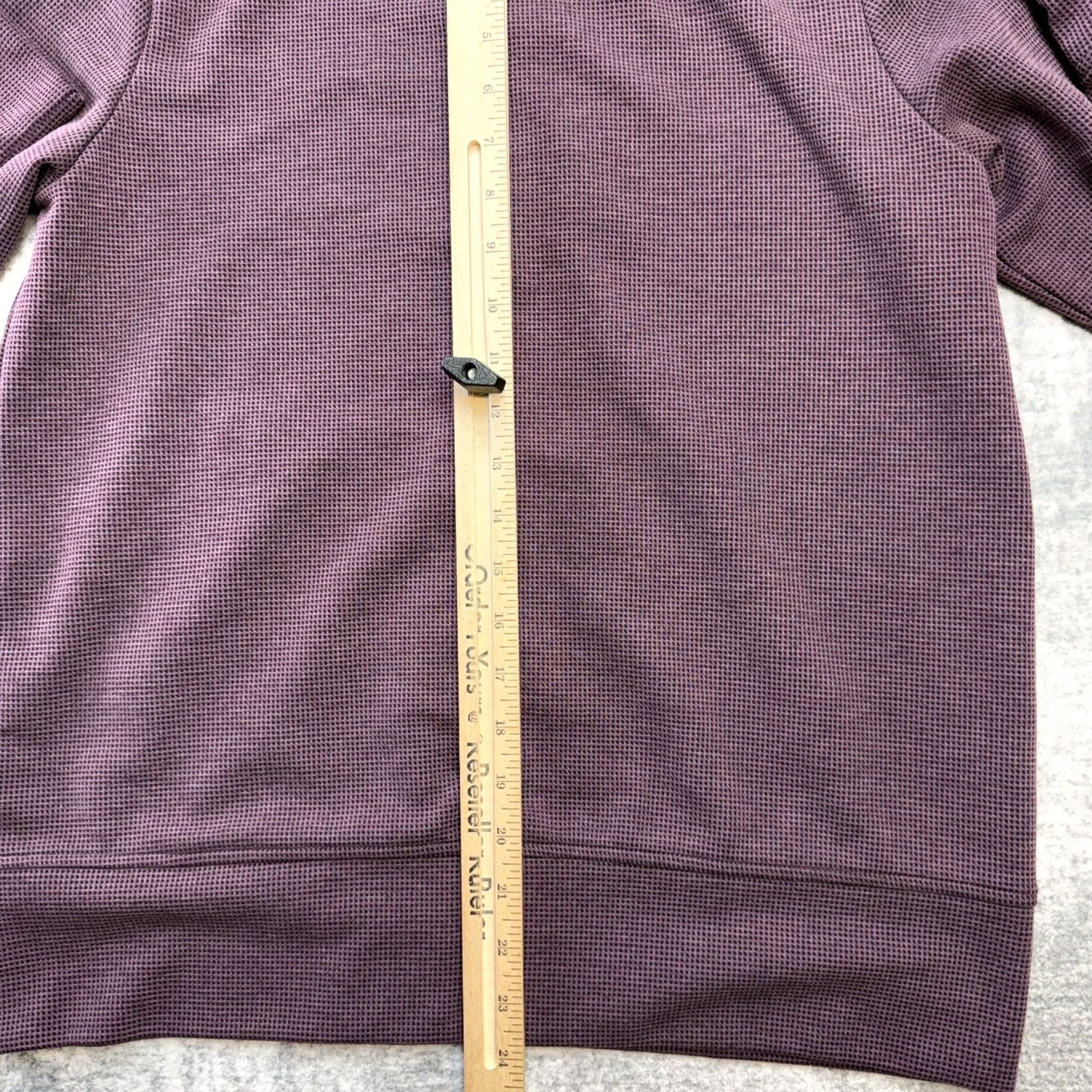 Vintage L.L. Bean Jacket Womens Medium Eggplant Mountainside Micro Waffle Jacket Hiking Size L / US 10 / IT 46 - 7 Thumbnail