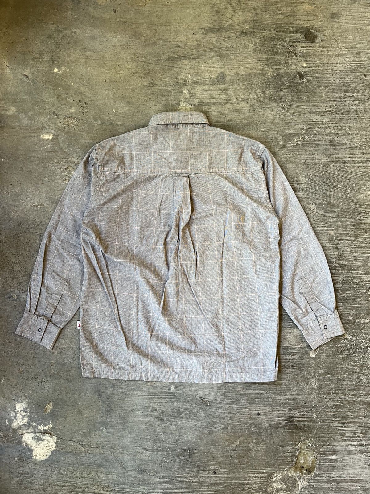 Designer × Flannel × Japanese Brand Van Jac Plaid Snap Button Flannel Shirt Size US M / EU 48-50 / 2 - 6 Thumbnail