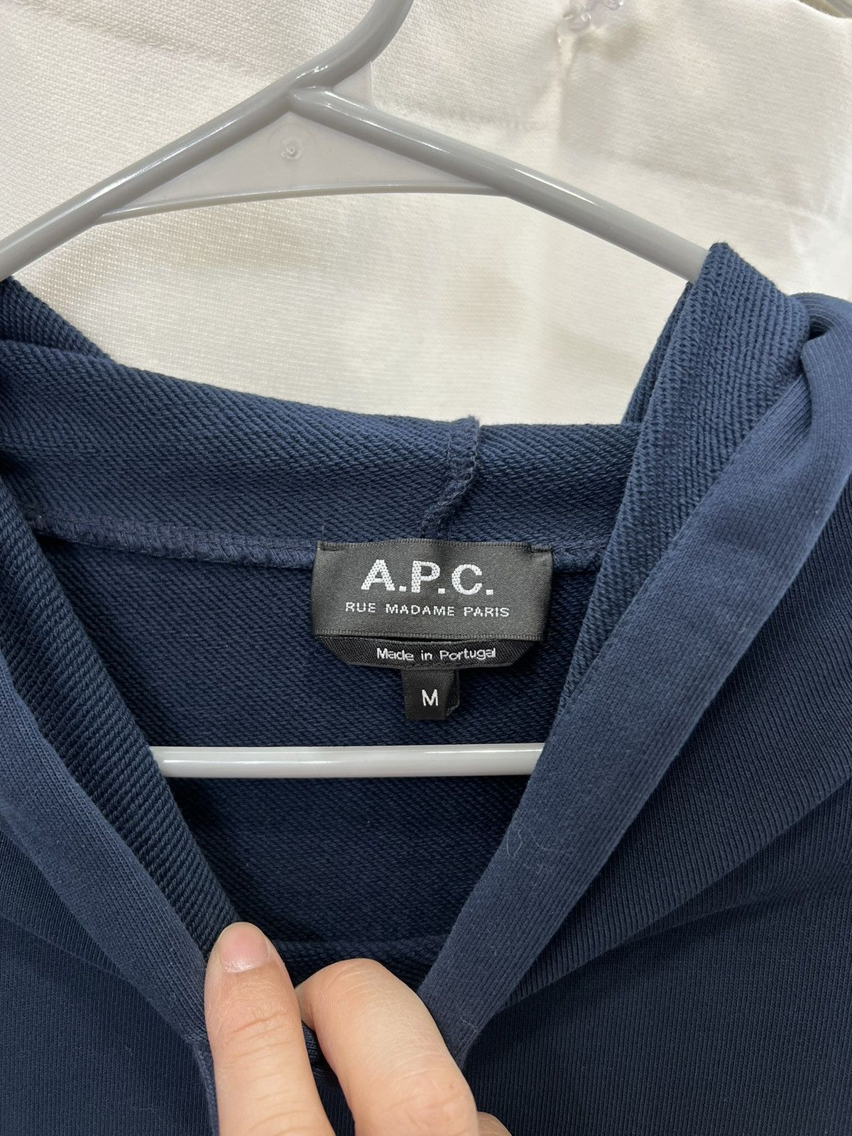 A.P.C. Marvin Pullover Hoodie Navy