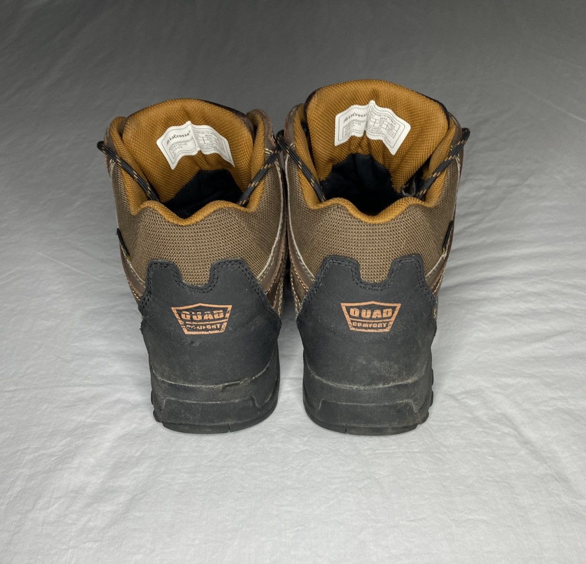 Other LaCrosse 6” QUANTUM +HD Brown Leather Boots Mens Size 11 US Size US 11 / EU 44 - 4 Thumbnail
