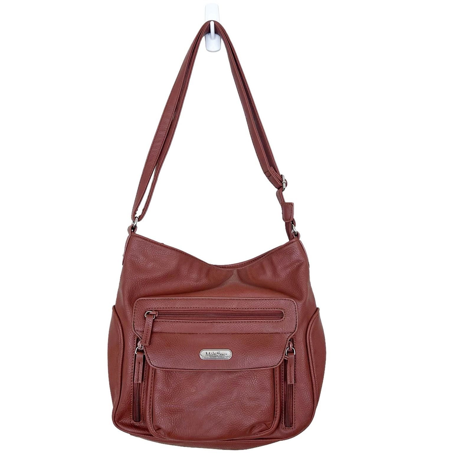 Other Multisac Brown Faux Leather Bag Size ONE SIZE - 7 Thumbnail