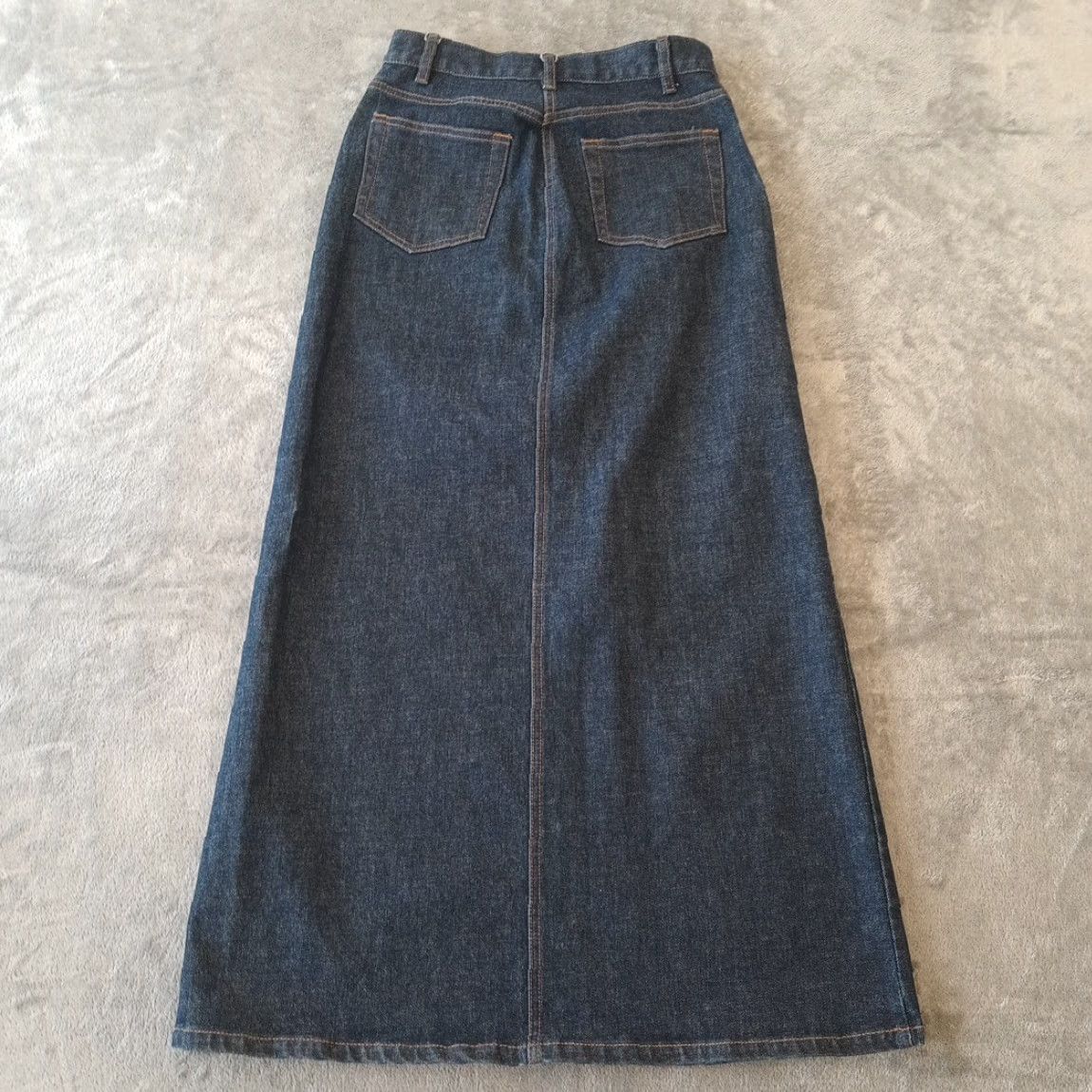 Gap Gap Skirt Denim Long Front Slit Pockets Stretch Blue 0 Regular Women Size 25" / US 0 / IT 36 - 2 Thumbnail