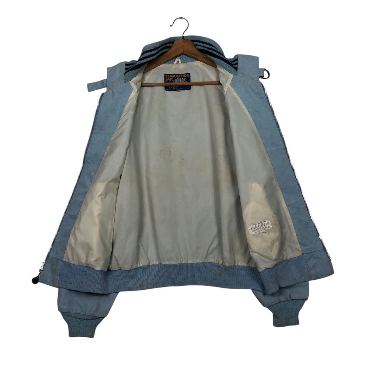 Vintage 📌Vintage 60's Marathon Jak William Barry Usa Talon Zipper Size US M / EU 48-50 / 2 - 14 Thumbnail