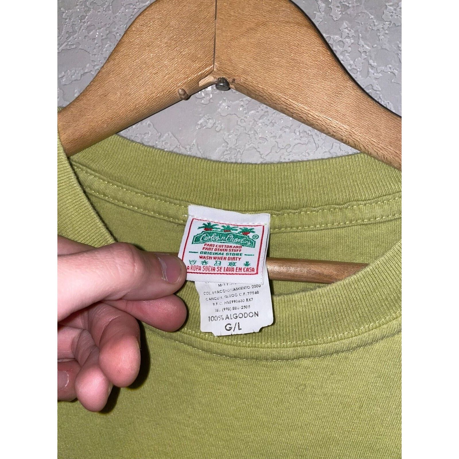 Vintage Vintage Carlos N Charlies Shirt Original Store Tee VTG 90s L Size US L / EU 52-54 / 3 - 5 Thumbnail