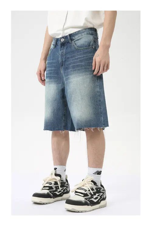 Other Casual straight loose washed denim shorts Size US 32 / EU 48 - 3 Thumbnail