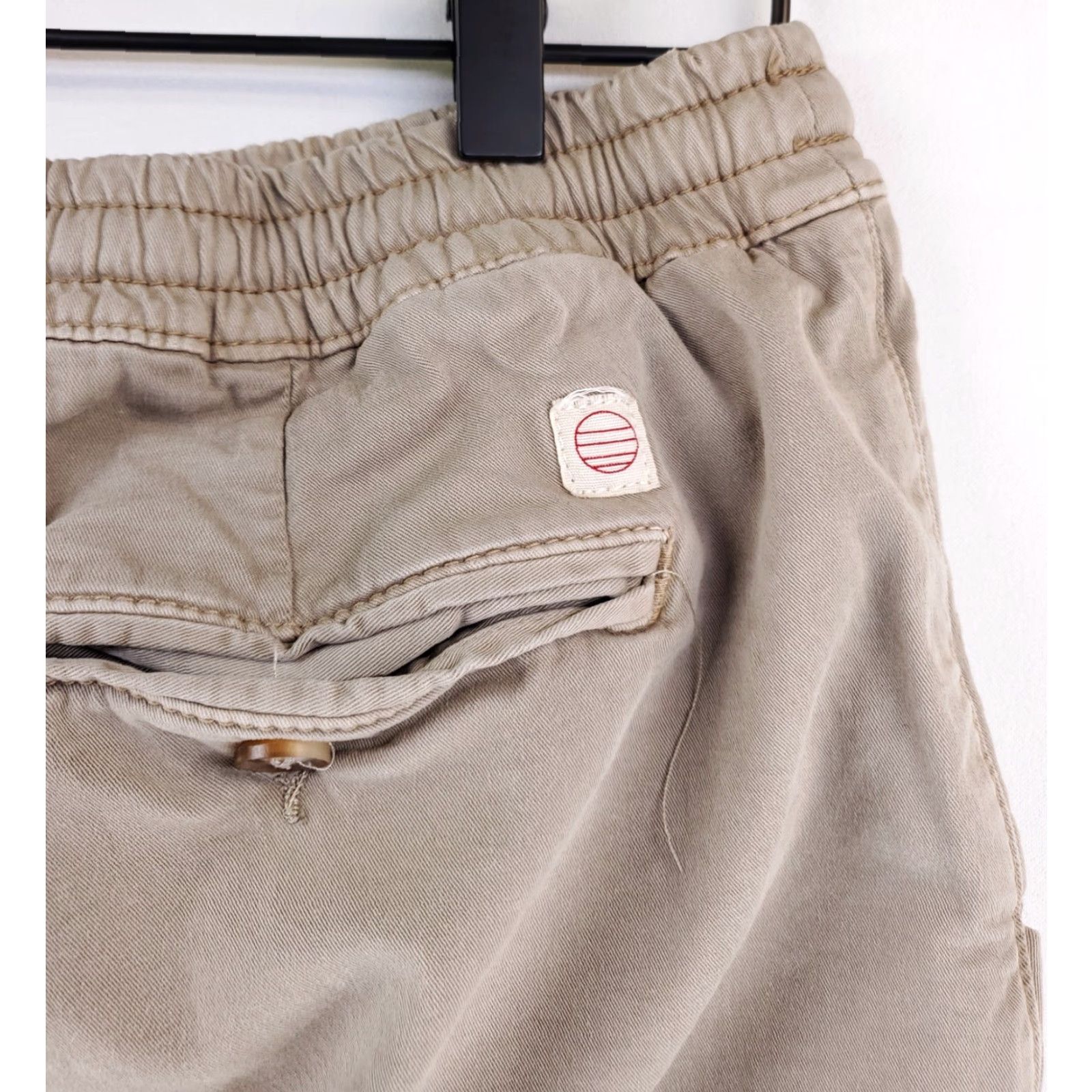 Marine Layer Marine Layer Saturday Joggers Pants Mens M Beige Drawstring Elastic Waist 30-34 Jogger Men M Size US 31 - 5 Thumbnail