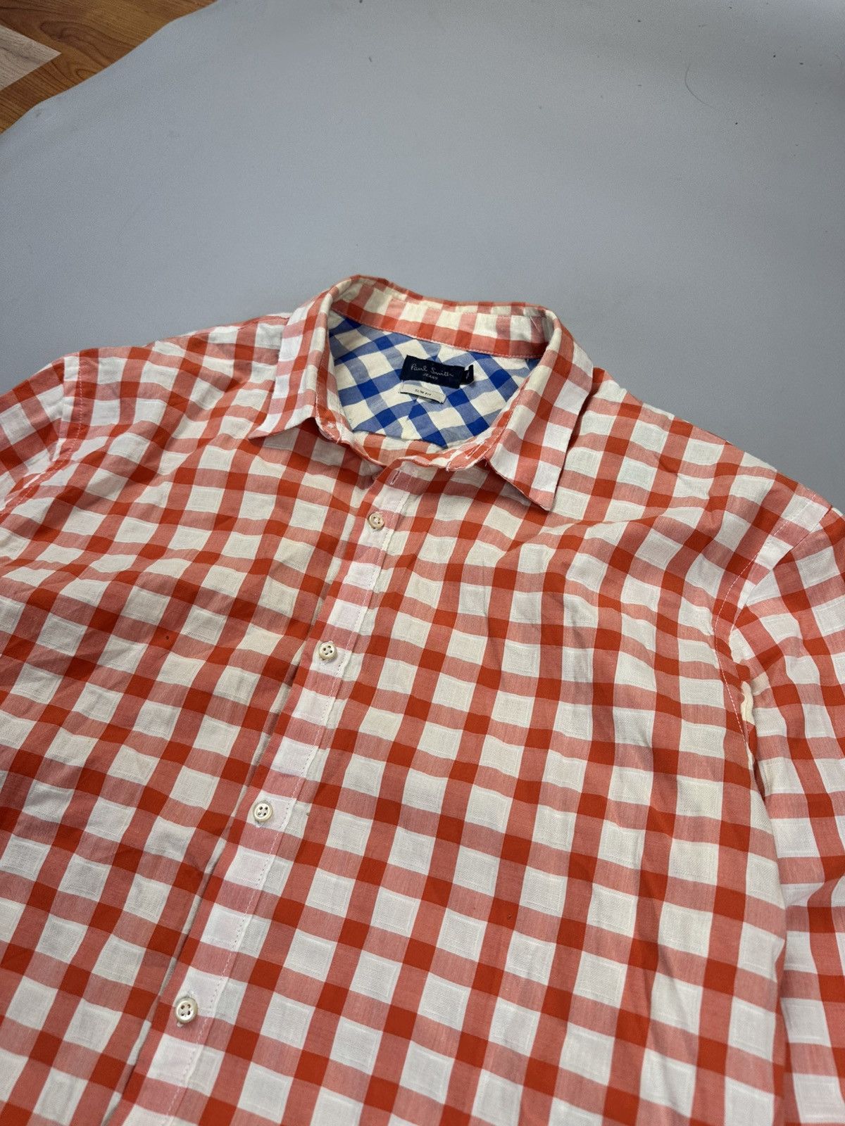 Paul Smith Paul Smith cotton checkered basic shirt Medium Size US M / EU 48-50 / 2 - 2 Thumbnail