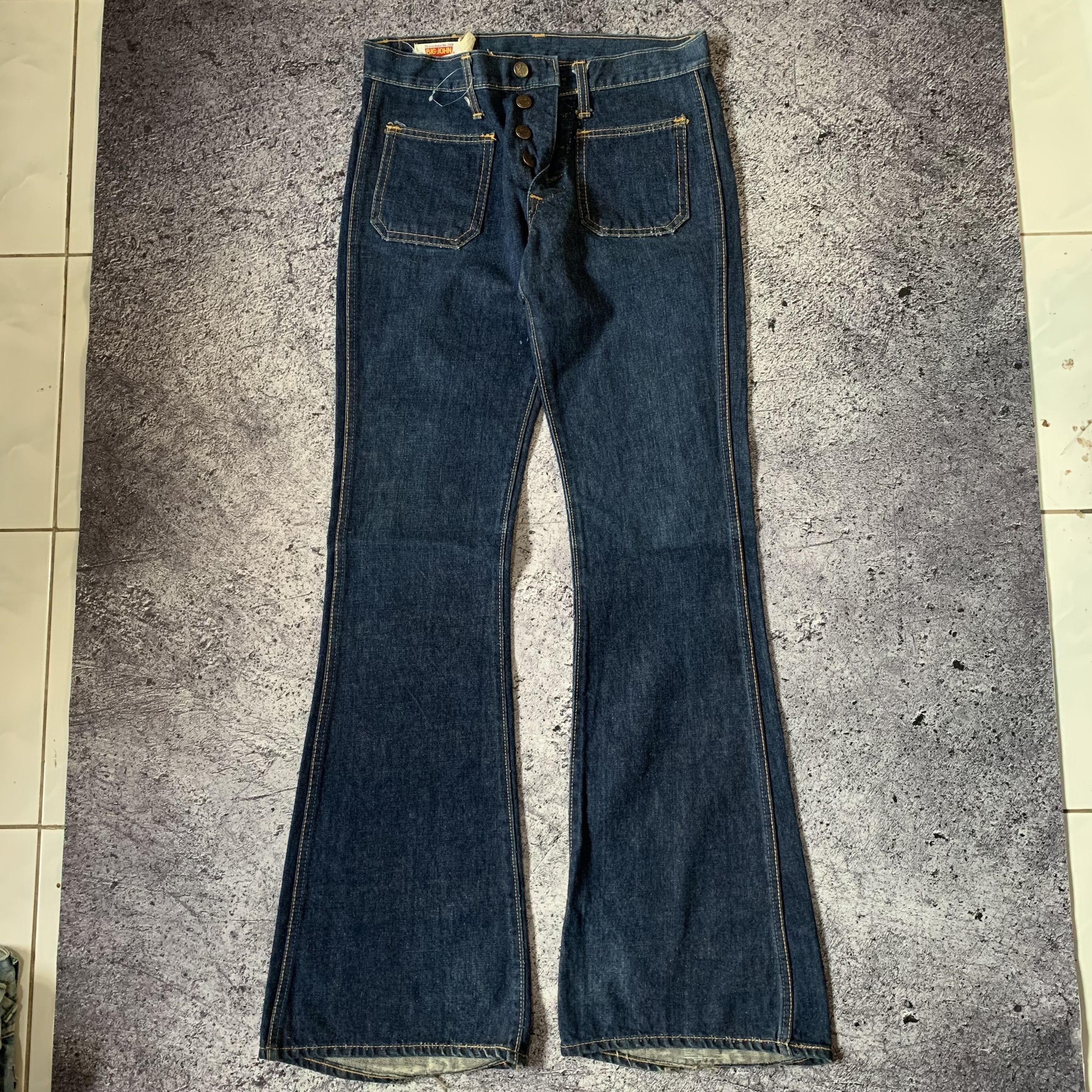 Japanese Brand 2000s Archive ifsixwasnine flared jeans y2k Lgb Size US 28 / EU 44 - 1 Thumbnail