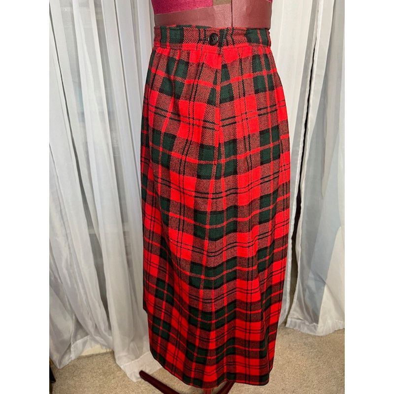 Pendleton Pendleton 49er jacket skirt suit plaid red green vintage Size M / US 6-8 / IT 42-44 - 6 Thumbnail