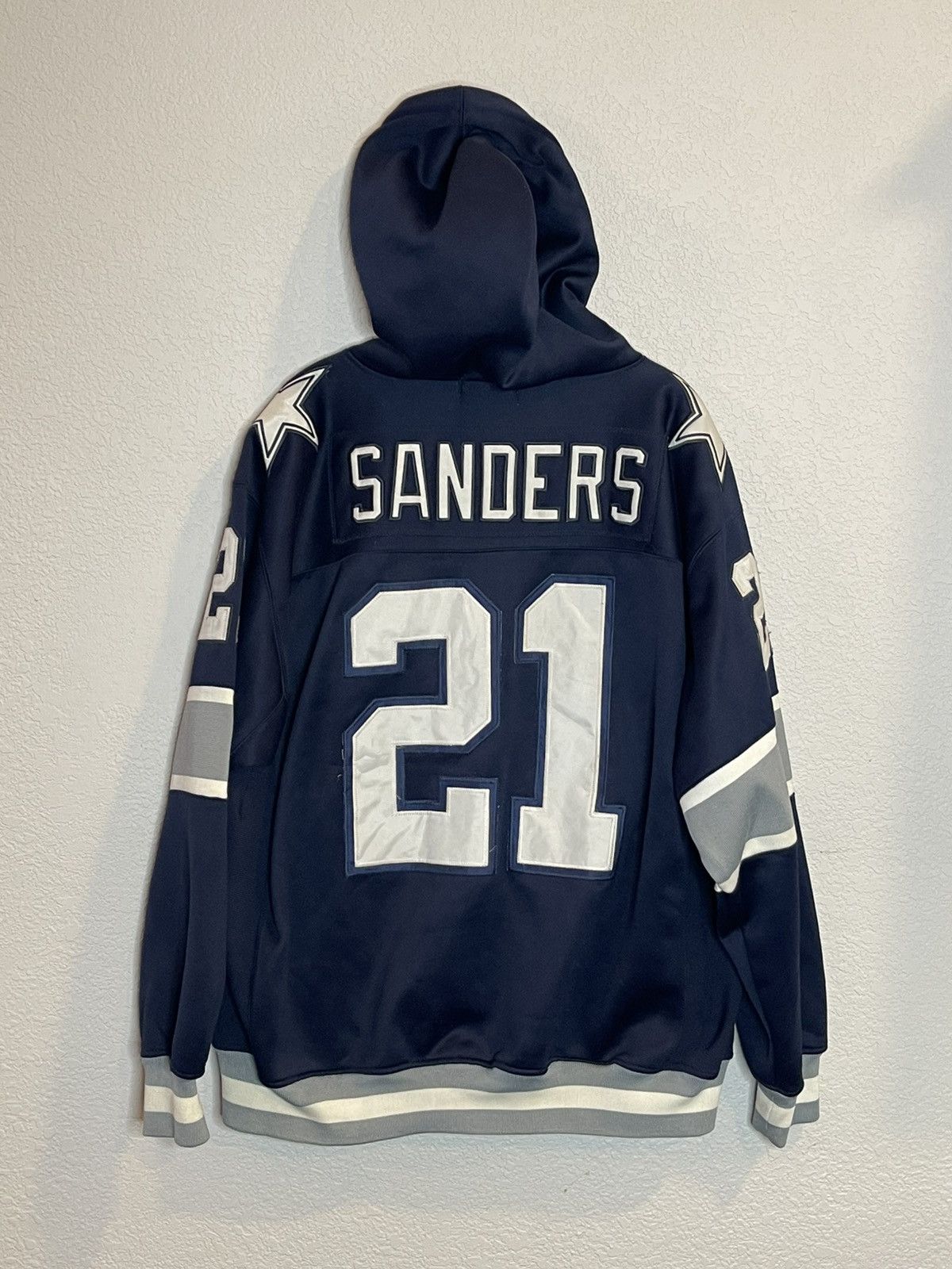 Mitchell & Ness Mitchell & Ness Throwbacks Dion Sanders 1998 Hoodie Size US XXL / EU 58 / 5 - 3 Thumbnail