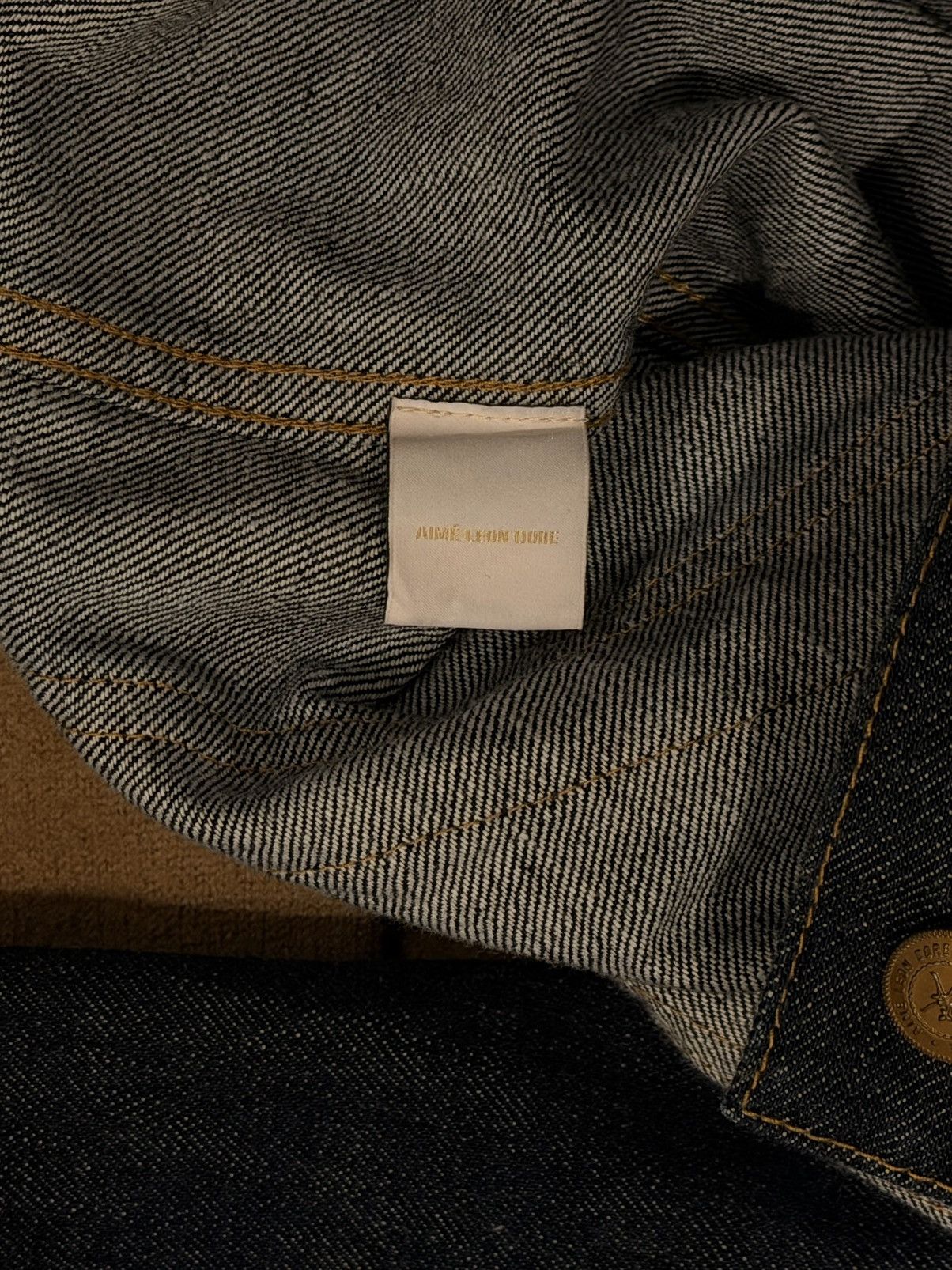 Aime Leon Dore Selvedge Denim Jacket Size US L / EU 52-54 / 3 - 8 Thumbnail