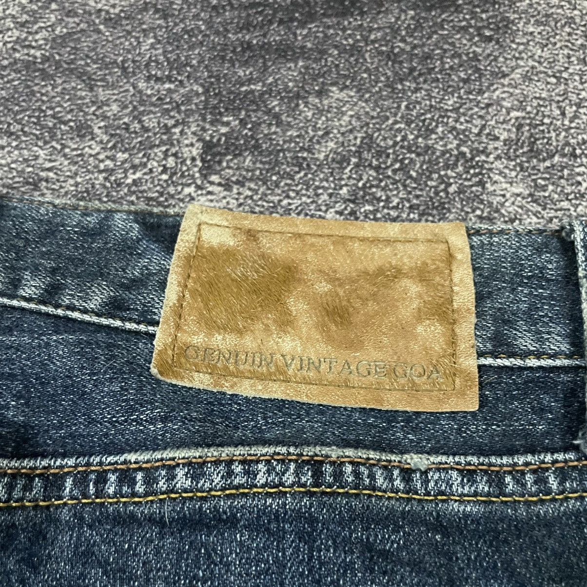 If Six Was Nine × Japanese Brand × Le Grande Bleu (L.G.B.) 90's Genuine Vintage GOA mini skirt jeans Size 30" / US 8 / IT 44 - 5 Thumbnail