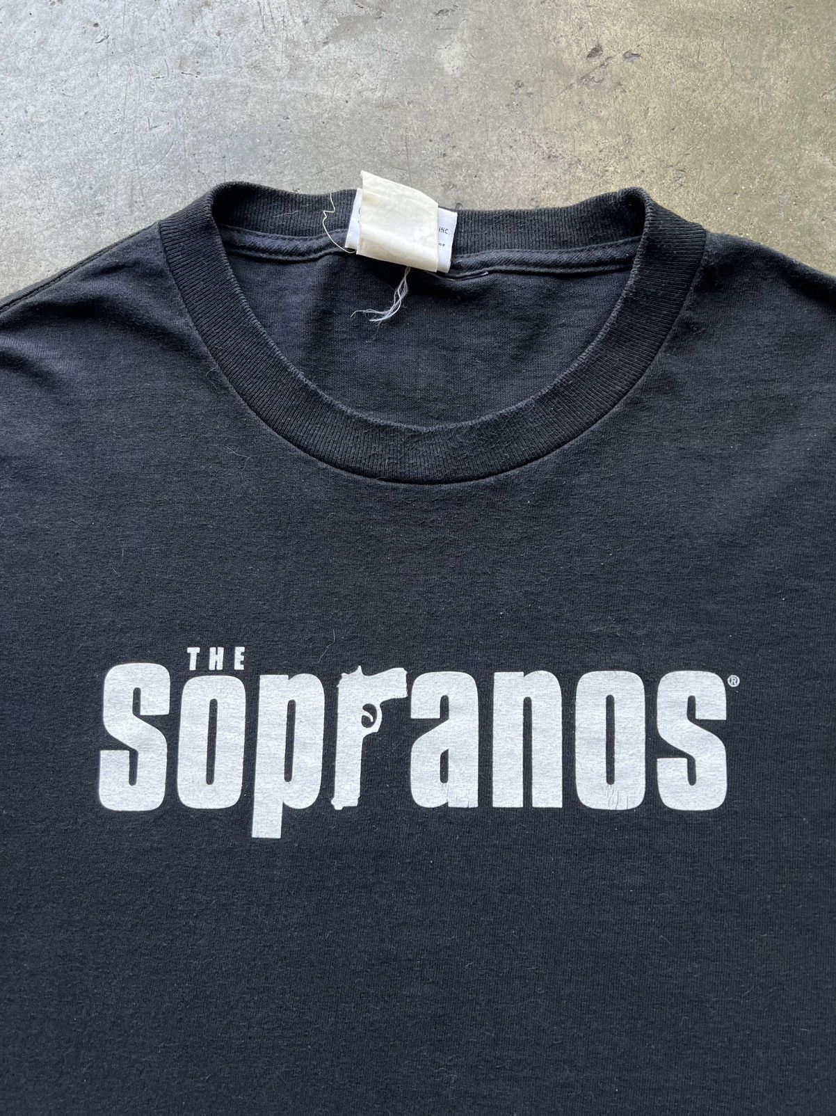 Vintage VTG ‘00s The Sopranos TV Show Promo Tee Shirt HBO Goodfellas Size US XL / EU 56 / 4 - 3 Thumbnail