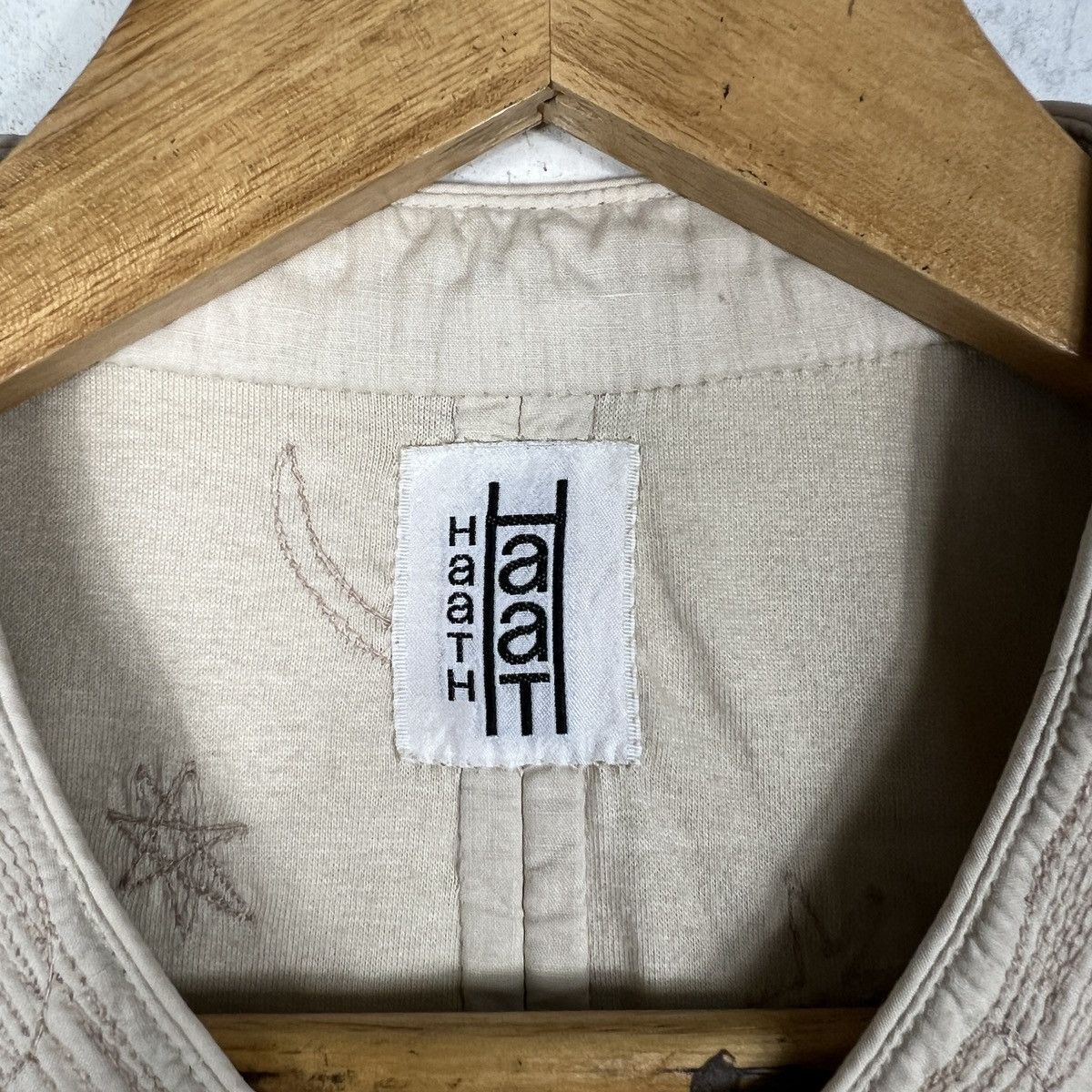 Issey Miyake 🔥 Haath Issey Miyake Primetive Embroidery Vest Size US M / EU 48-50 / 2 - 8 Thumbnail