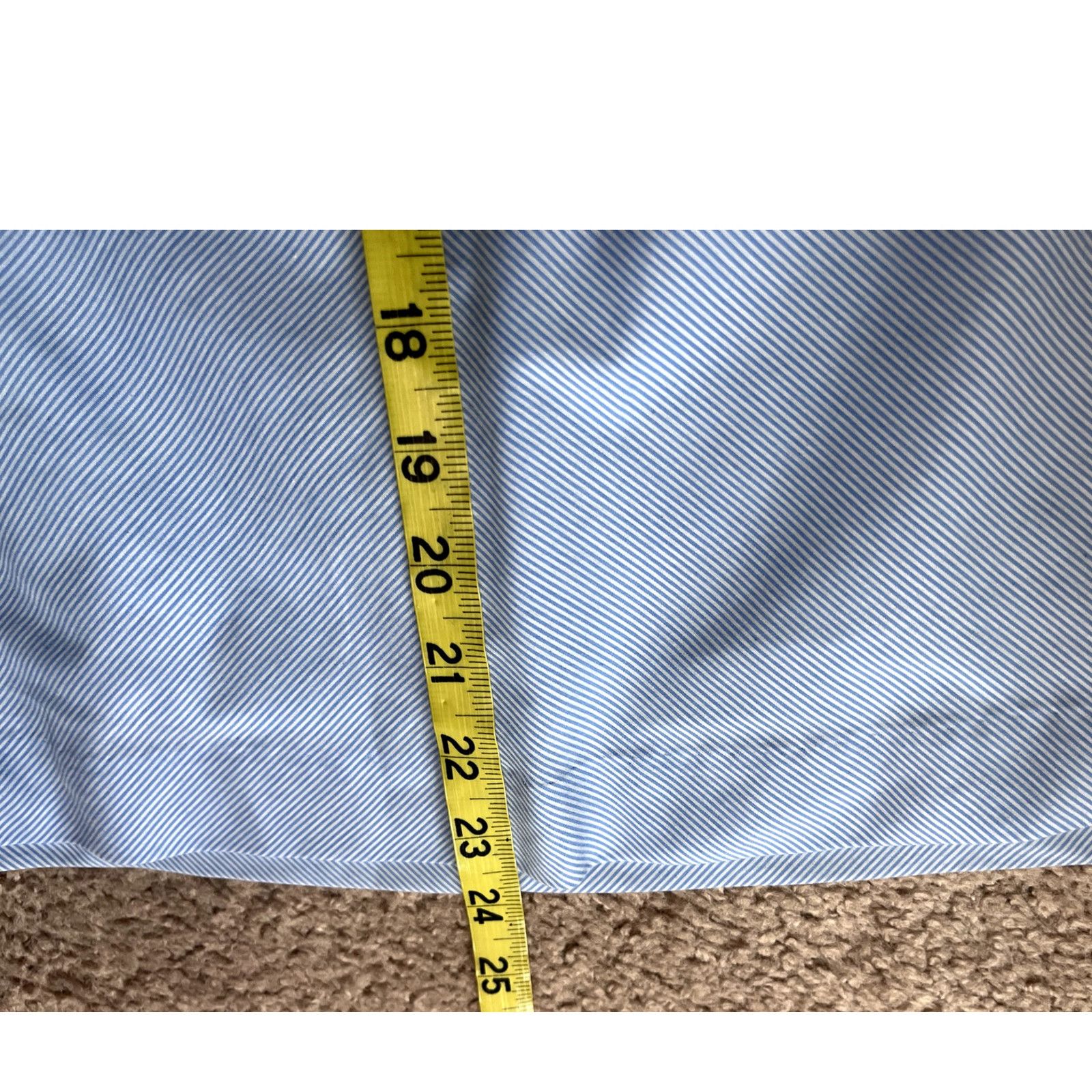 Tommy Hilfiger Blue Pinstripe Women's Tommy Hilfiger Skirt 10 Size 32" / US 10 / IT 46 - 5 Thumbnail