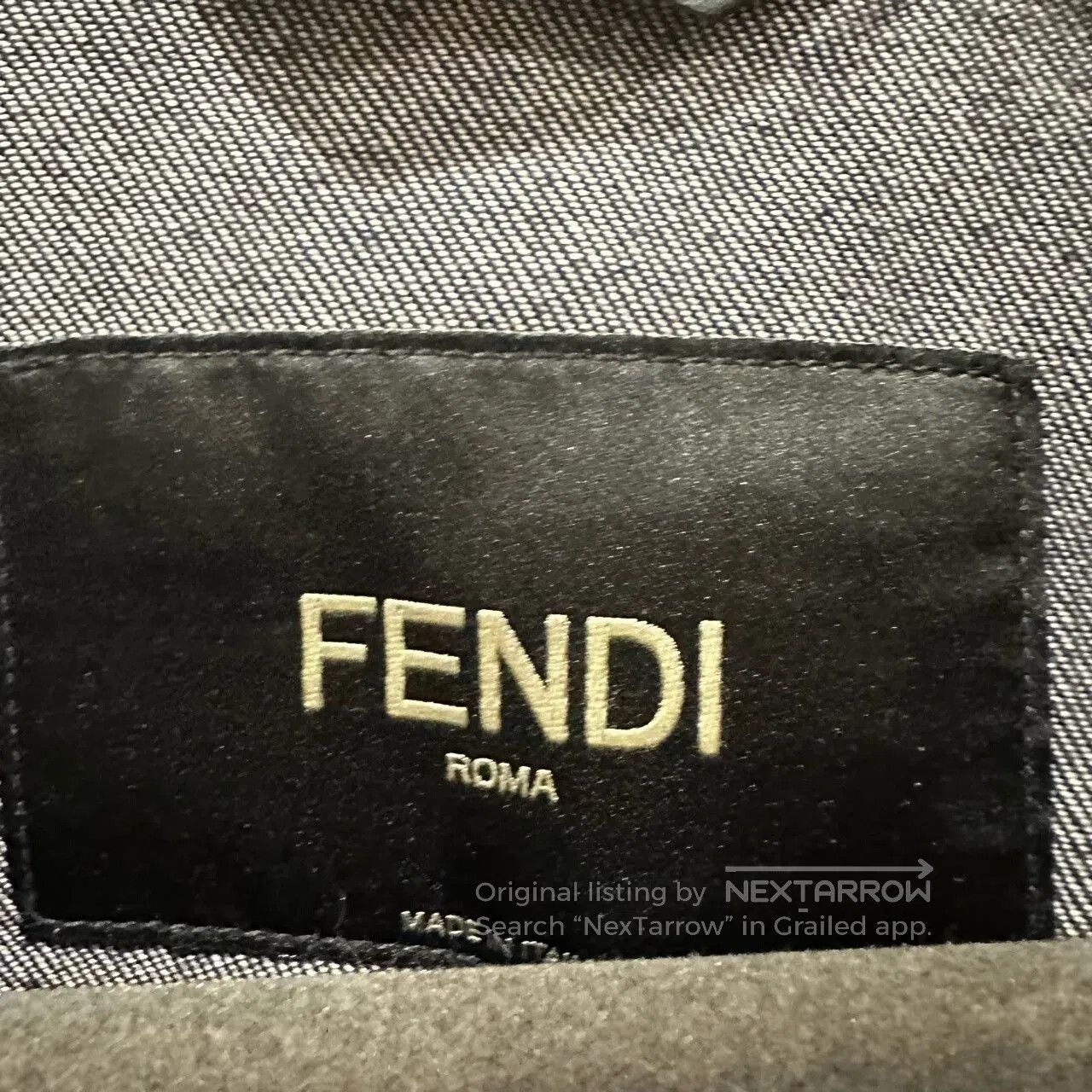 Fendi FENDI Solid Chest Pocket Cotton Jacket. Size US M / EU 48-50 / 2 - 4 Thumbnail