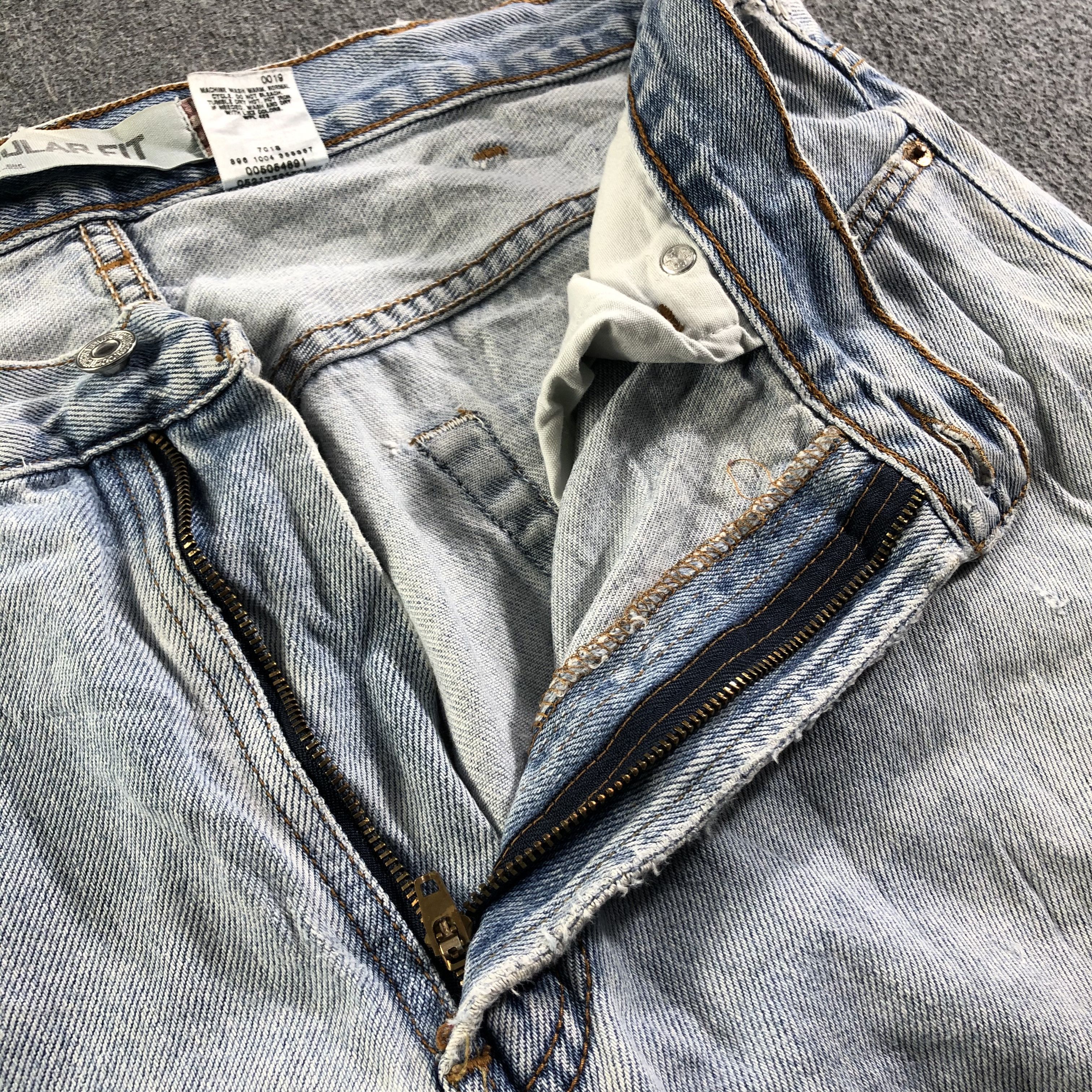 Levi's Vintage Light Wash Levis 505 Jeans-J3237 Size US 38 / EU 54 - 10 Thumbnail