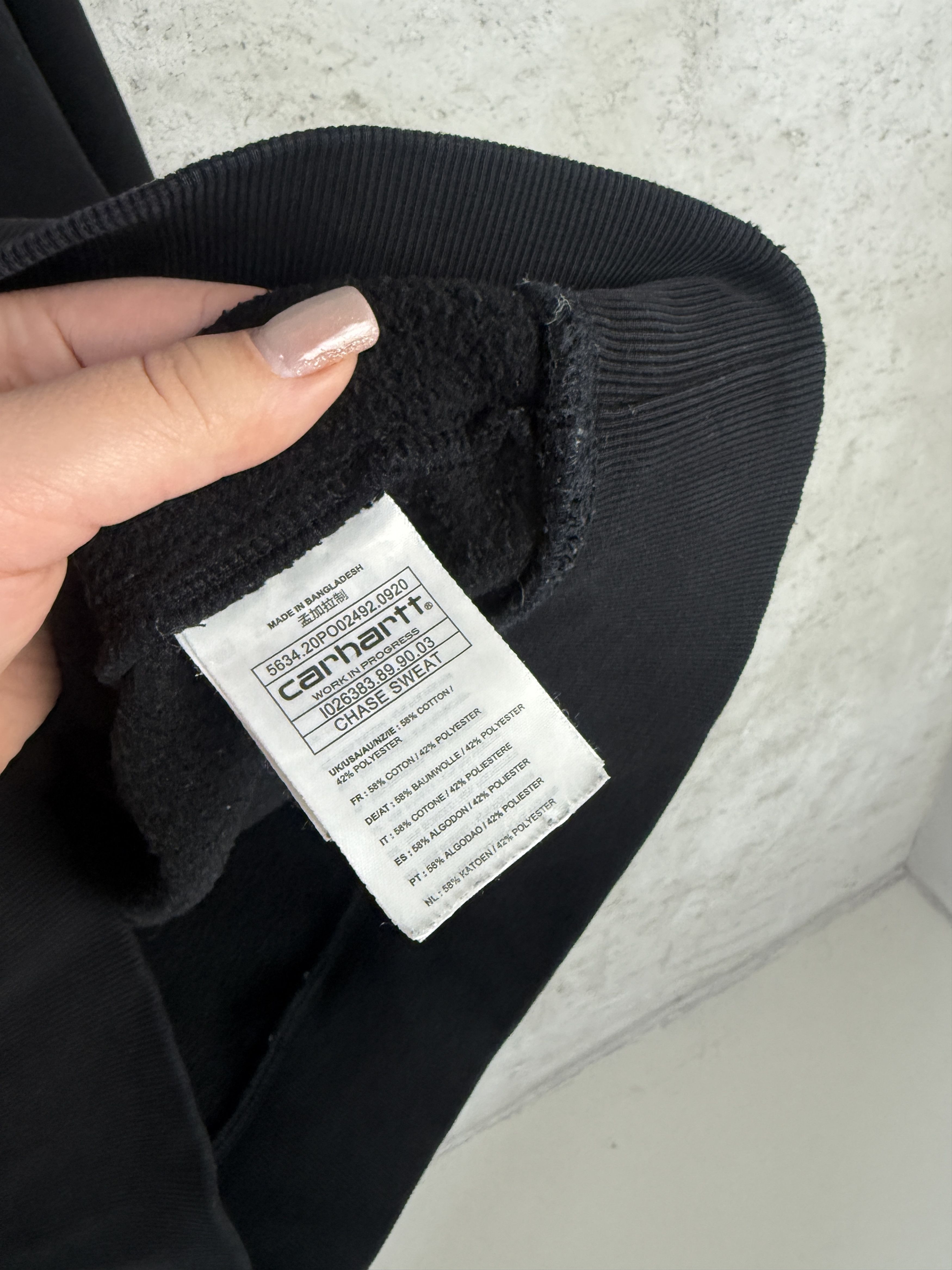 Carhartt Wip Carhartt WIP Chase Sweat sweatshirt crewneck skate rap Size US M / EU 48-50 / 2 - 4 Thumbnail