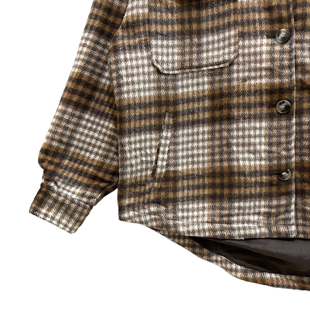 American Rag × Flannel × Vintage Vintage Rag Machine Button Jacket Size US M / EU 48-50 / 2 - 6 Thumbnail