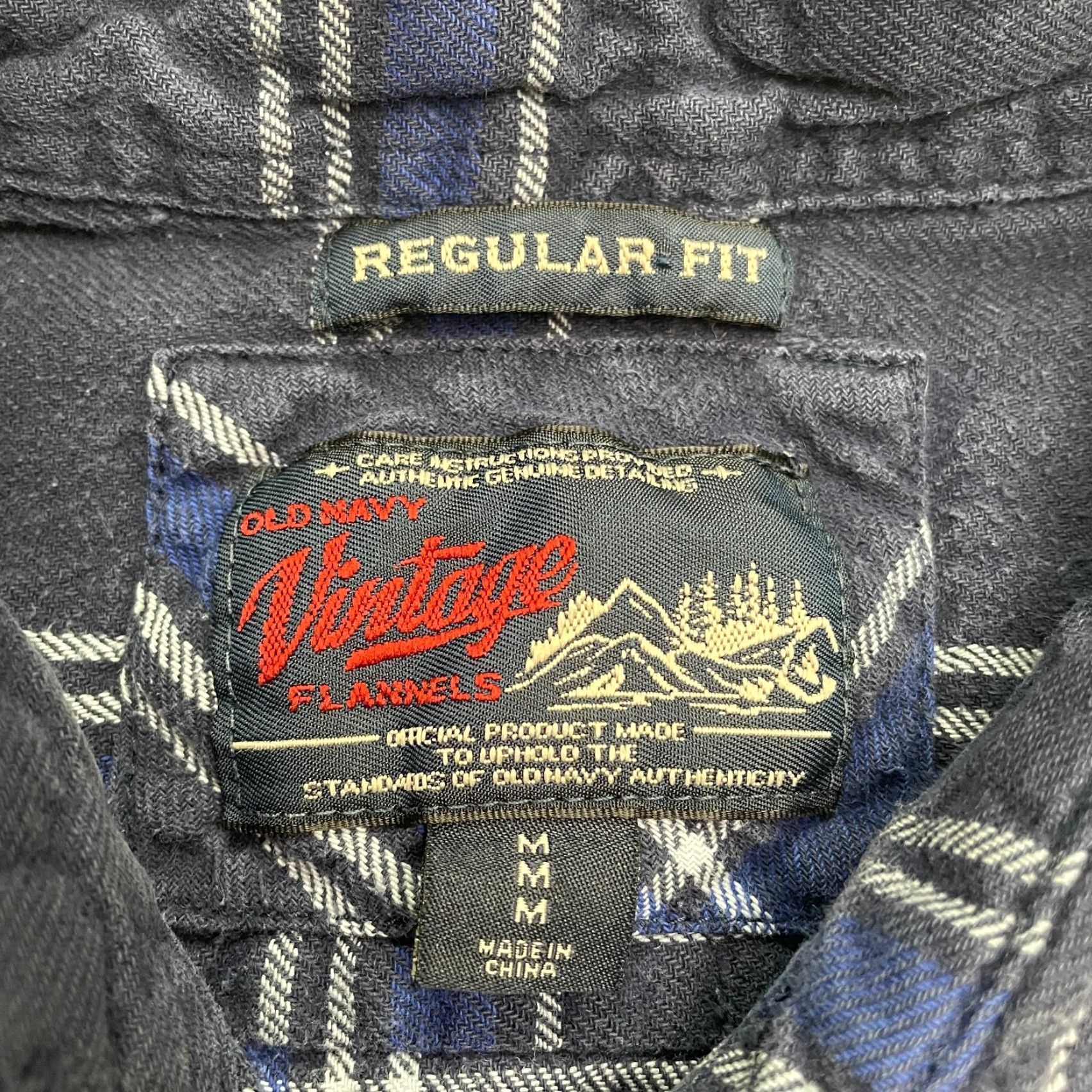 Old Navy VINTAGE Old Navy 90s Grunge Flannel Shirt Men’s Medium Blue Plaid Cotton Casual Size US M / EU 48-50 / 2 - 4 Thumbnail