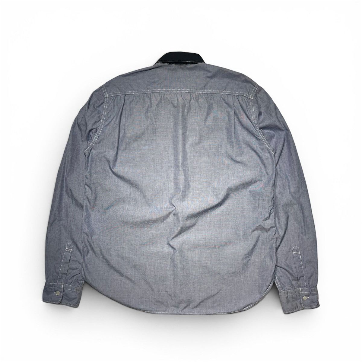 Comme des Garcons Homme Comme des Garçons Homme AD2009 Contrast Panel Shirt Size US L / EU 52-54 / 3 - 2 Thumbnail