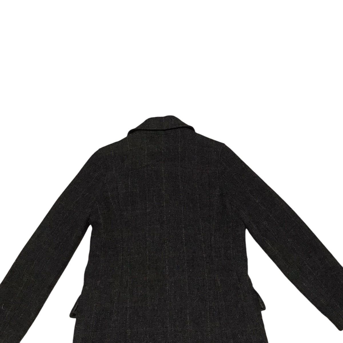 Harris Tweed × Japanese Brand VINTAGE HARRIS TWEED SPICK AND SPAN WOOL LONG JACKET Size S / US 4 / IT 40 - 9 Thumbnail