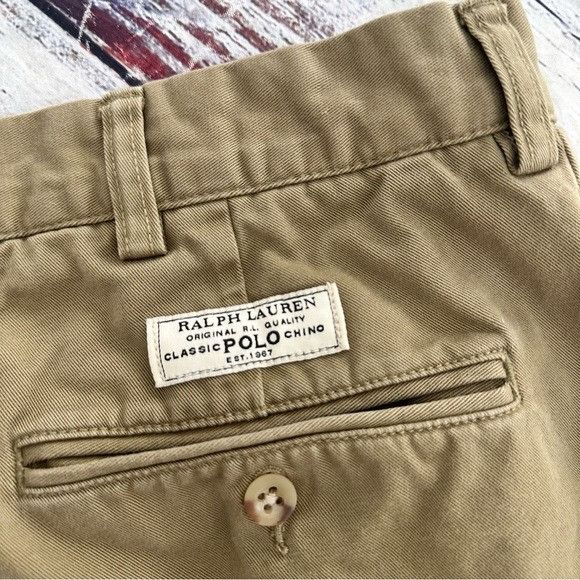 Ralph Lauren POLO Ralph Lauren “Prospect” Men's Classic Straight Fit Khak Size US 36 / EU 52 - 5 Thumbnail