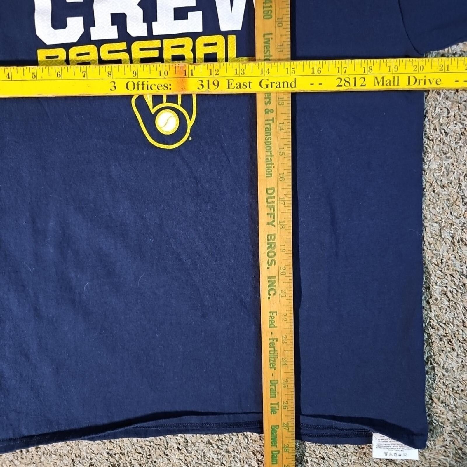 Other Brew Crew Baseball L Tshirt Stained Size US L / EU 52-54 / 3 - 6 Thumbnail