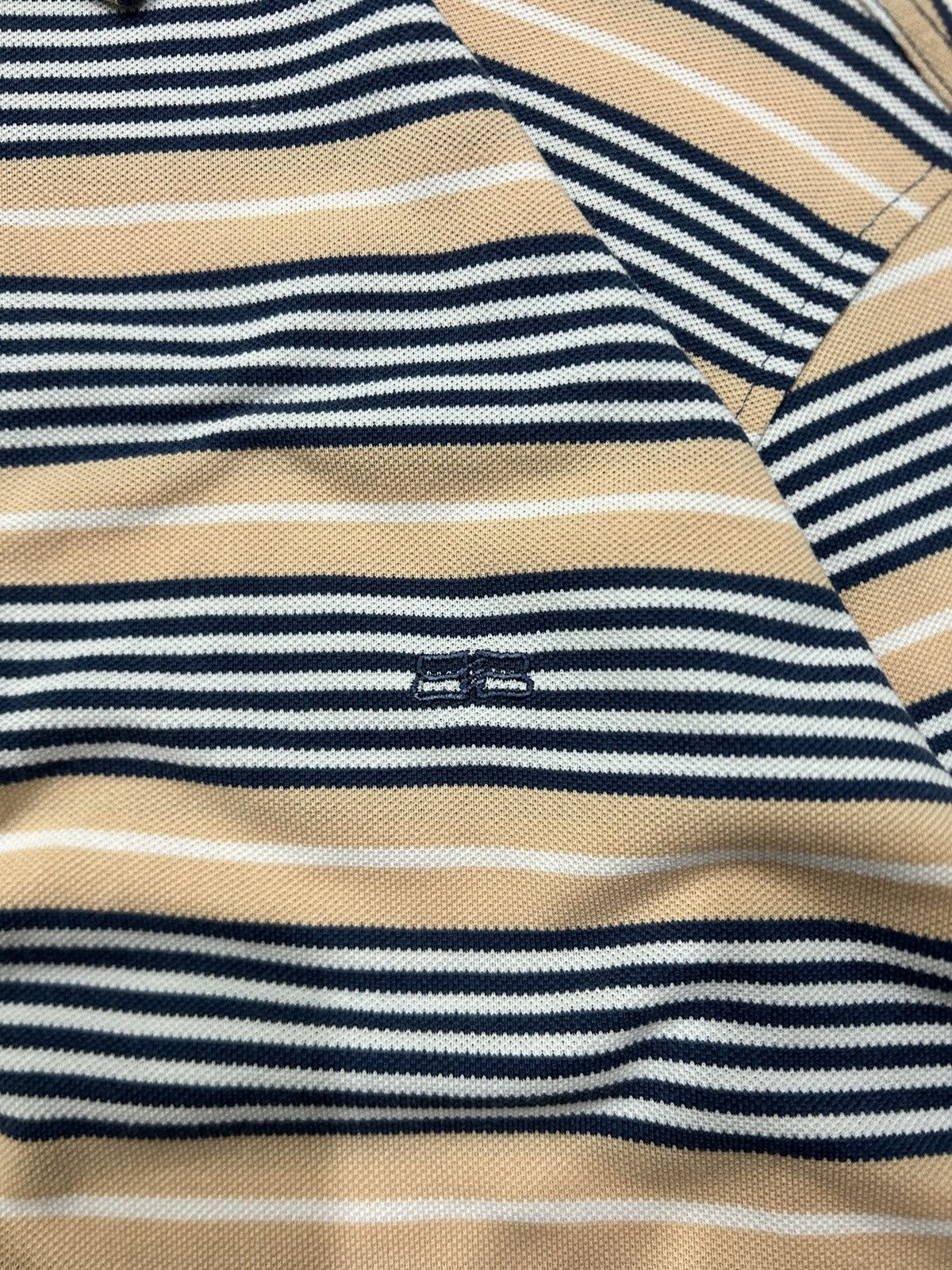 Balenciaga Vintage Balenciaga Stripes Polos Size US M / EU 48-50 / 2 - 2 Thumbnail